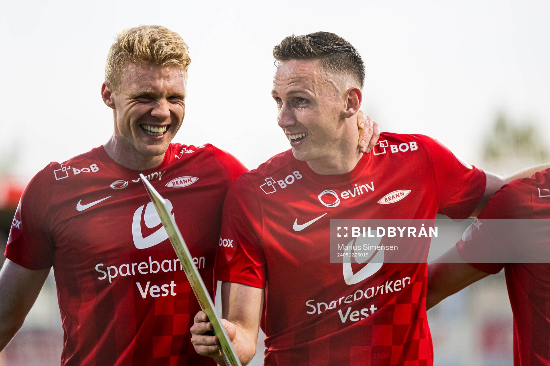 Sivert Heltne Nilsen and Joachim Soltvedt of Brann
