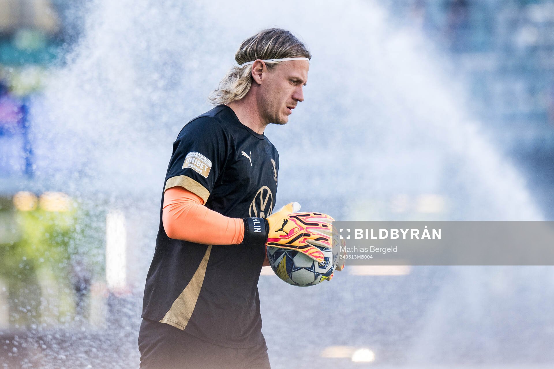 Malmö FFs målvakt Johan Dahlin