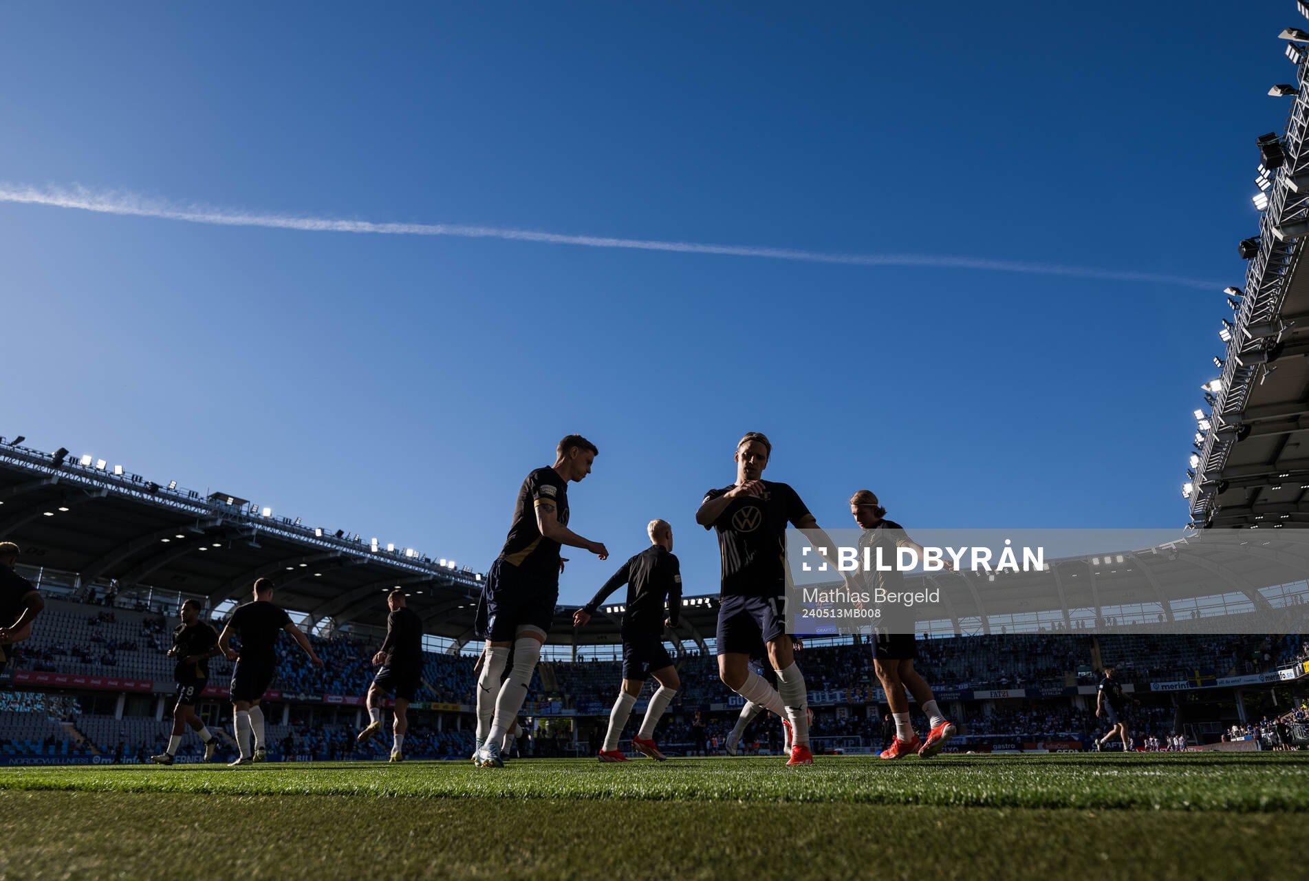 Malmö FFs Søren Rieks, Jens Stryger Larsen och Sebastian
