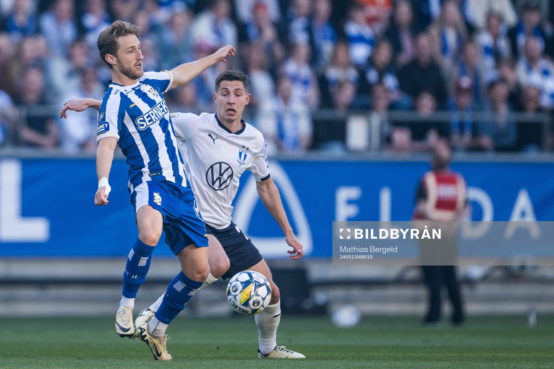 IFK Göteborgs Arbnor Mucolli och Malmö FFs Lasse Berg
