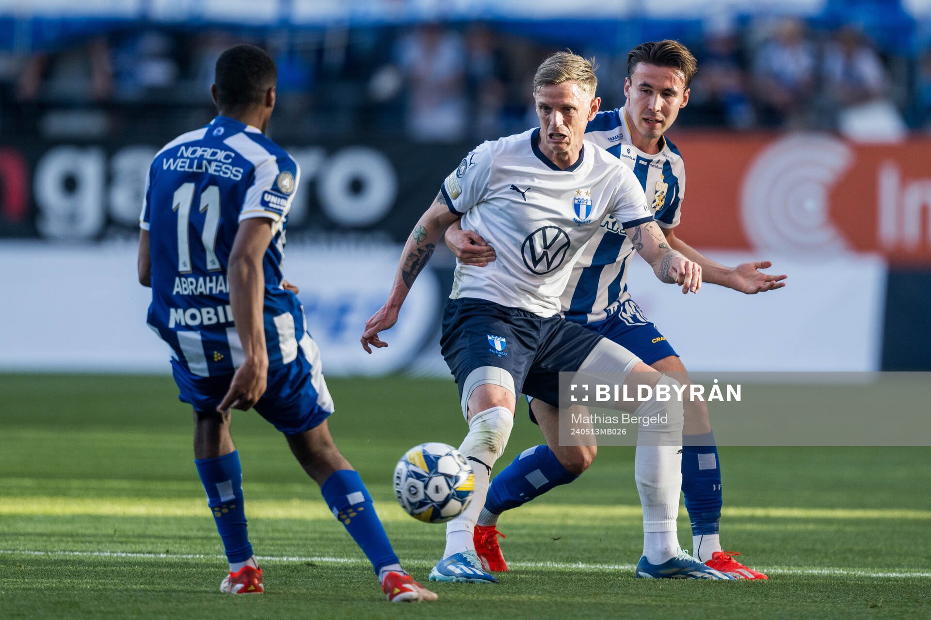 Malmö FFs Søren Rieks och IFK Göteborgs Anders Trondsen