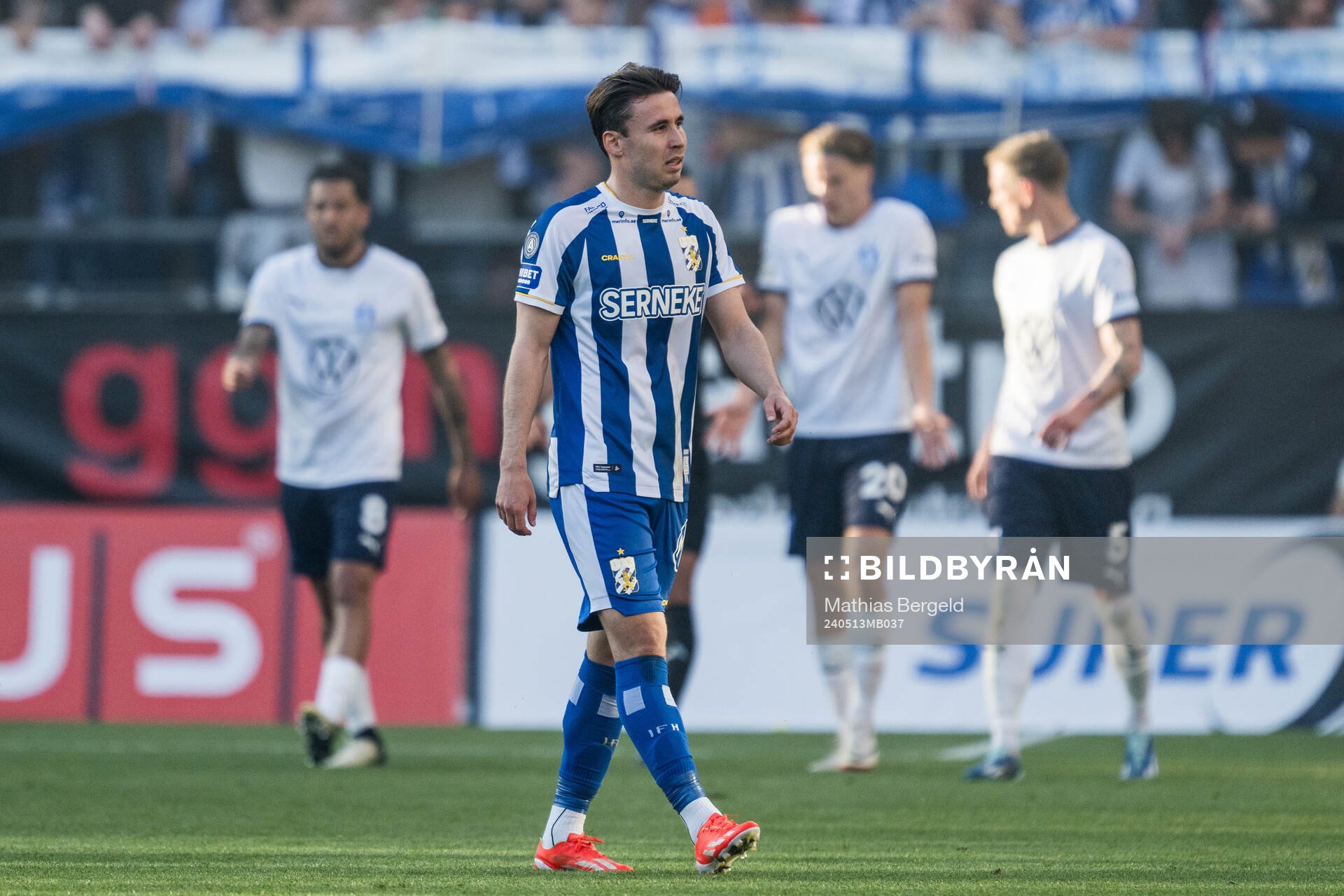 IFK Göteborgs Anders Trondsen deppar