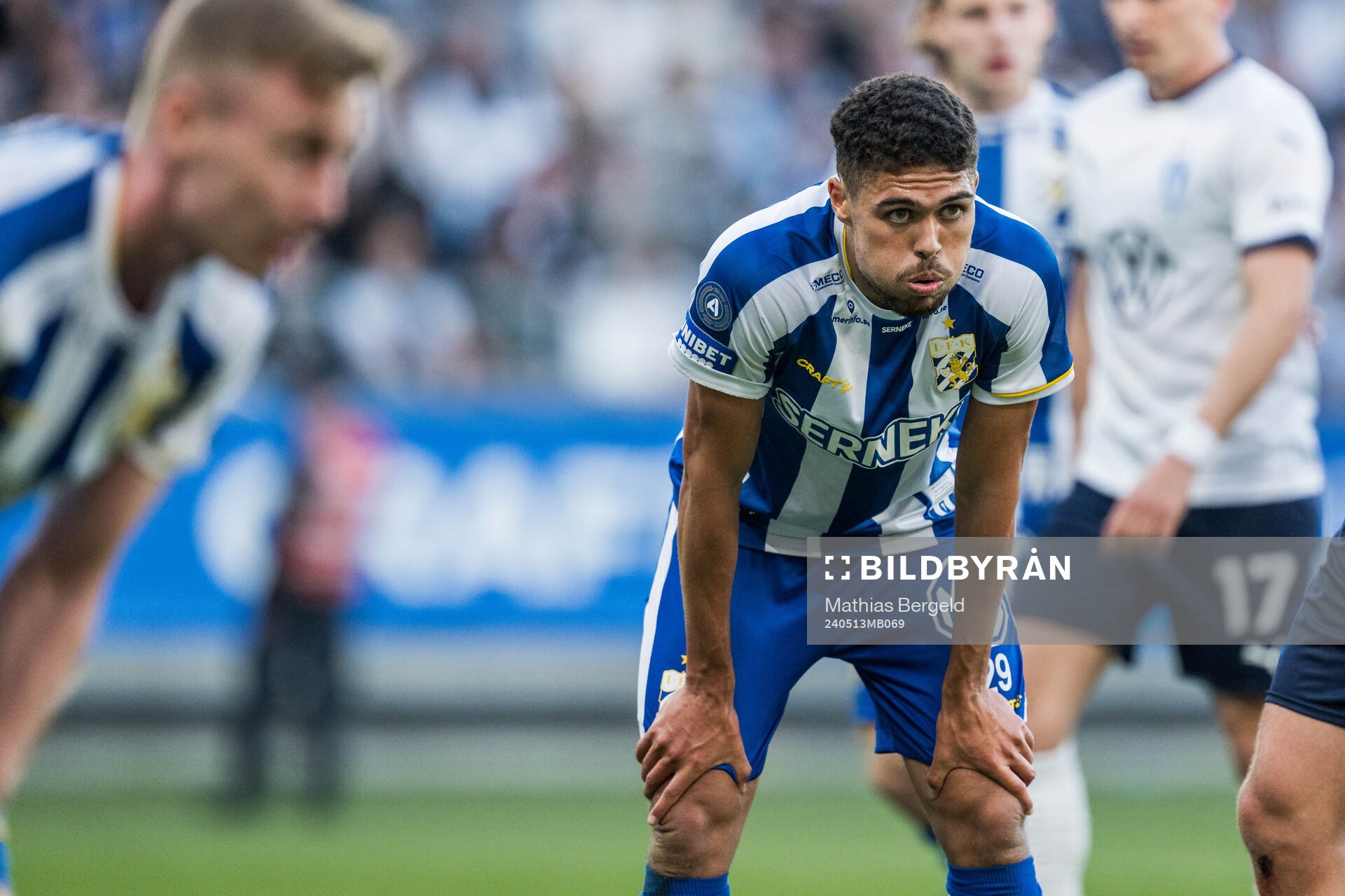 IFK Göteborgs Thomas Santos deppar