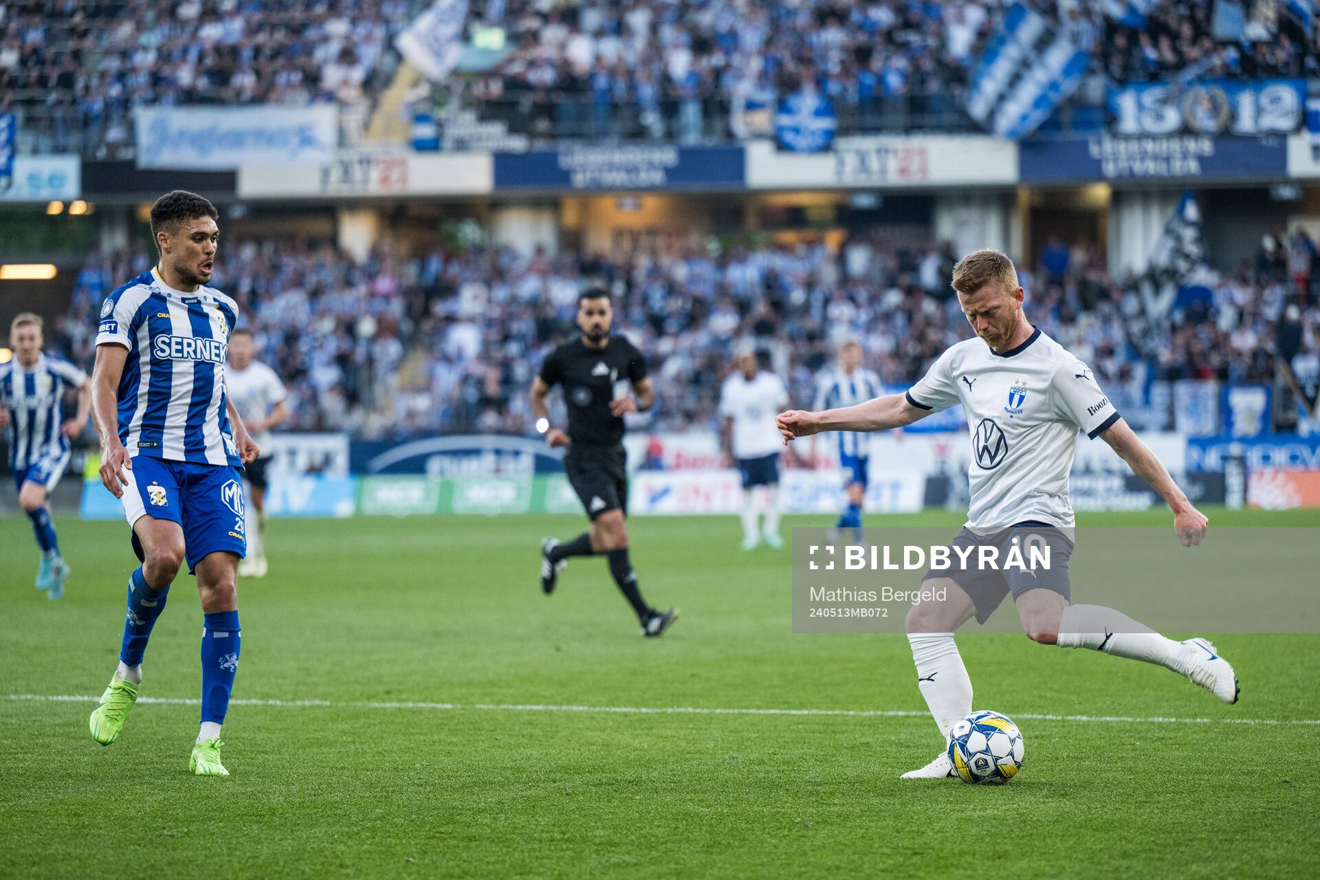 IFK Göteborgs Thomas Santos och Malmö FFs Anders