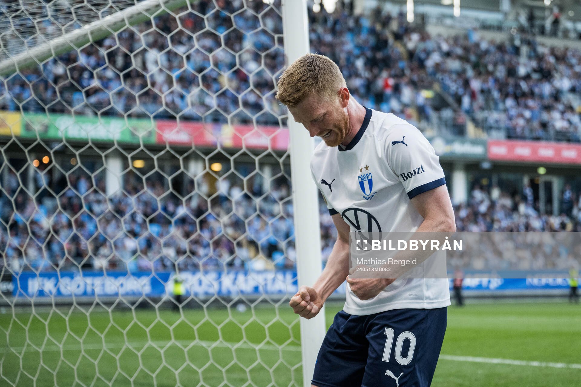 Malmö FFs Anders Christiansen jublar