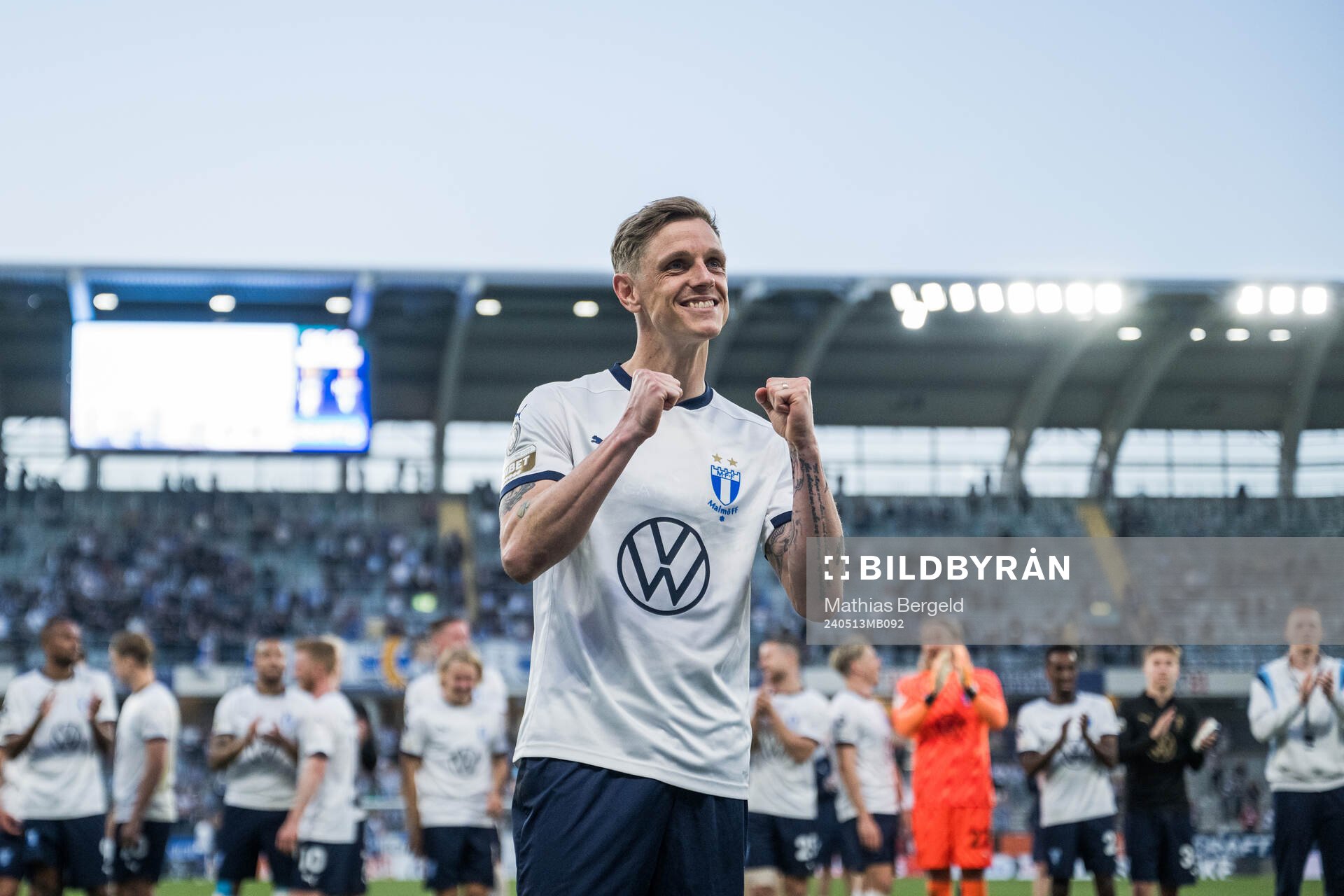 Malmö FFs Søren Rieks jublar