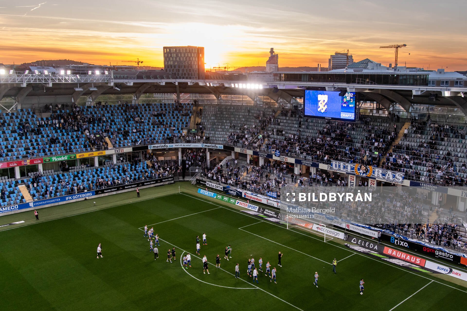 IFK Göteborgs spelare deppar