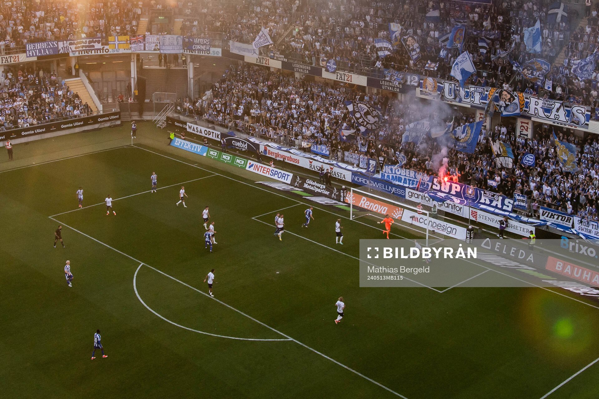 Malmö FFs Gabriel Busanello och IFK Göteborgs Thomas