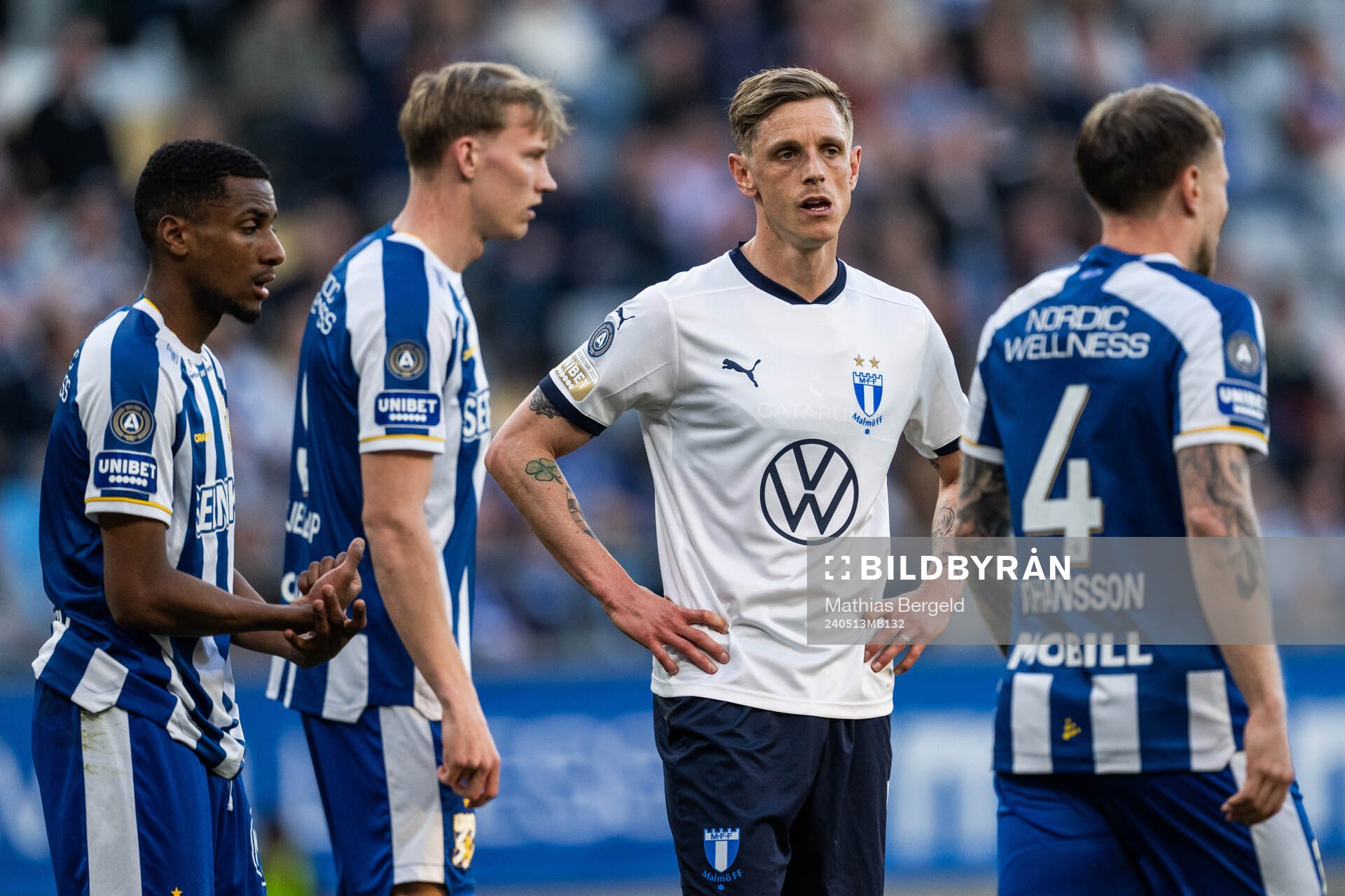 IFK Göteborgs Paulos Abraham och Laurs Skjellerup med