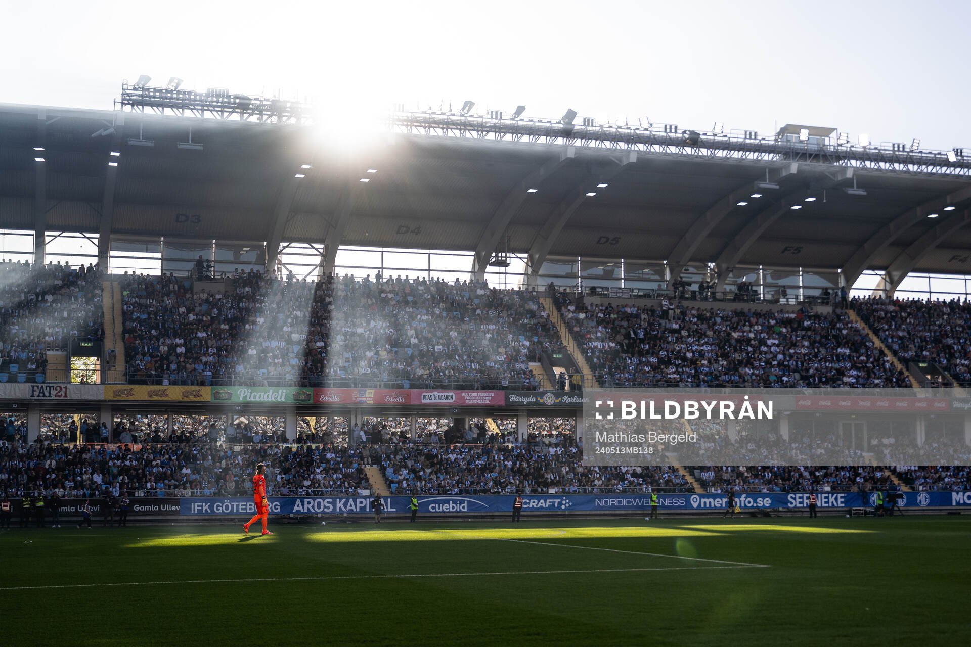 Malmö FFs målvakt Johan Dahlin