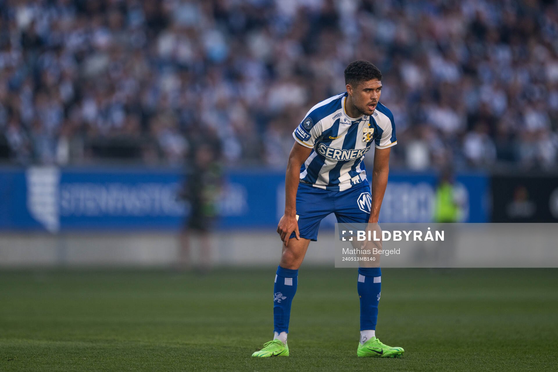 IFK Göteborgs Thomas Santos deppar