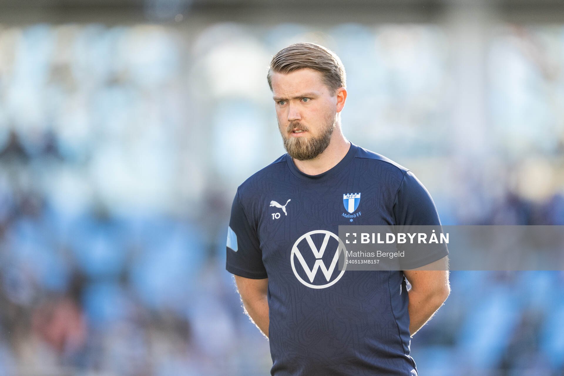 Malmö FFs assisterande tränare Theodor Olsson
