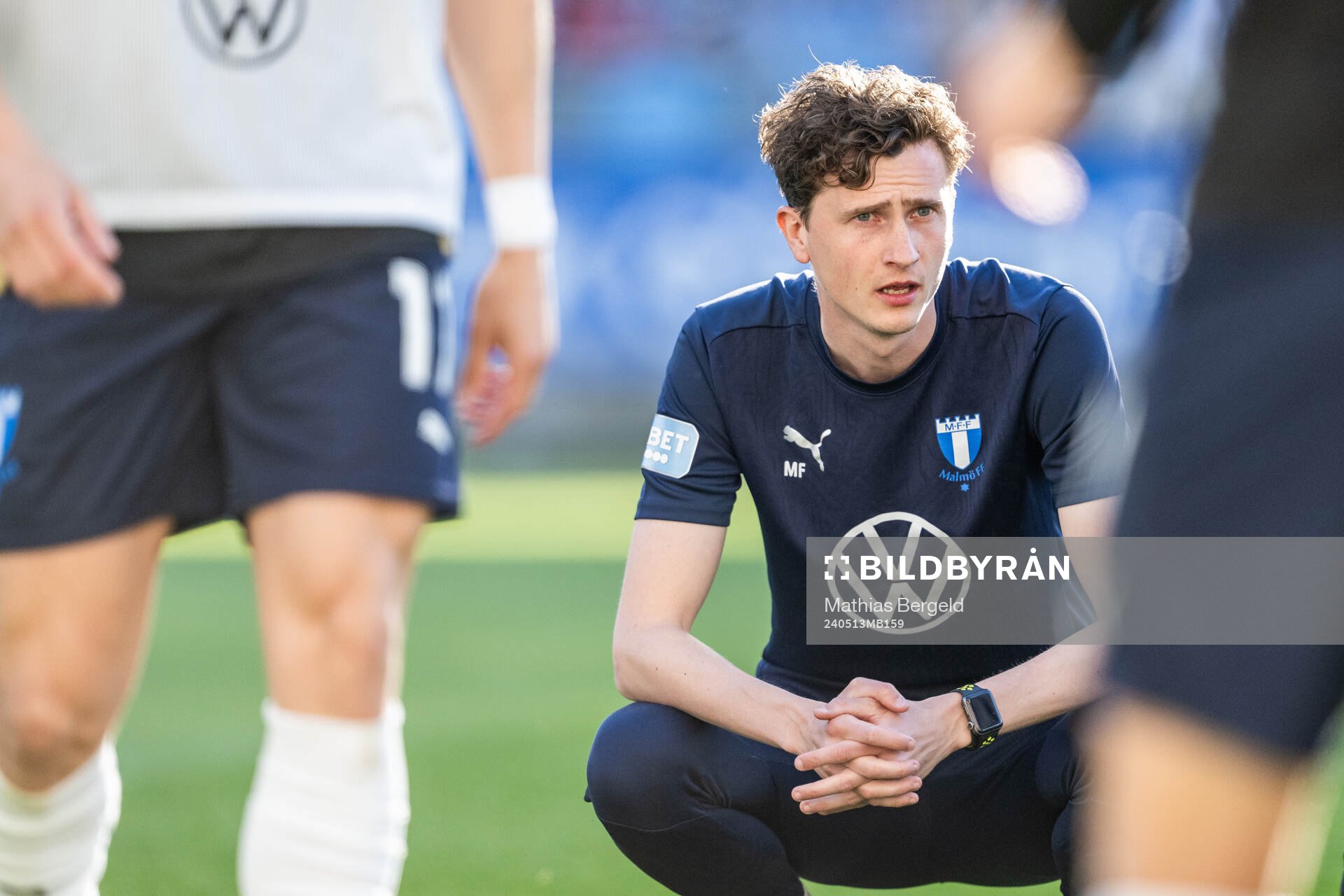 Malmö FFs assisterande assisterande tränare Martin Falk