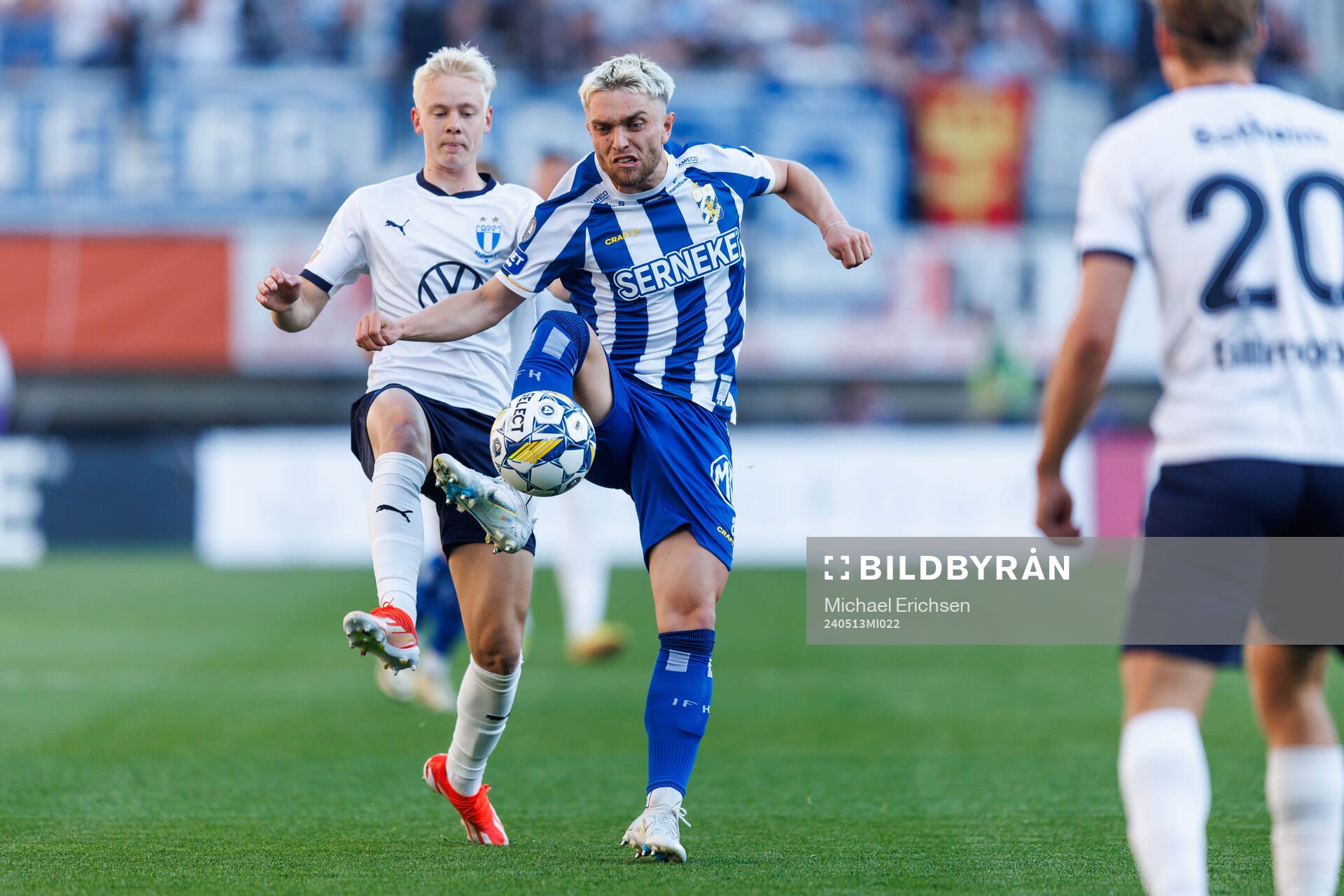Malmö FFs Otto Rosengren och IFK Göteborgs Andreas Pyndt