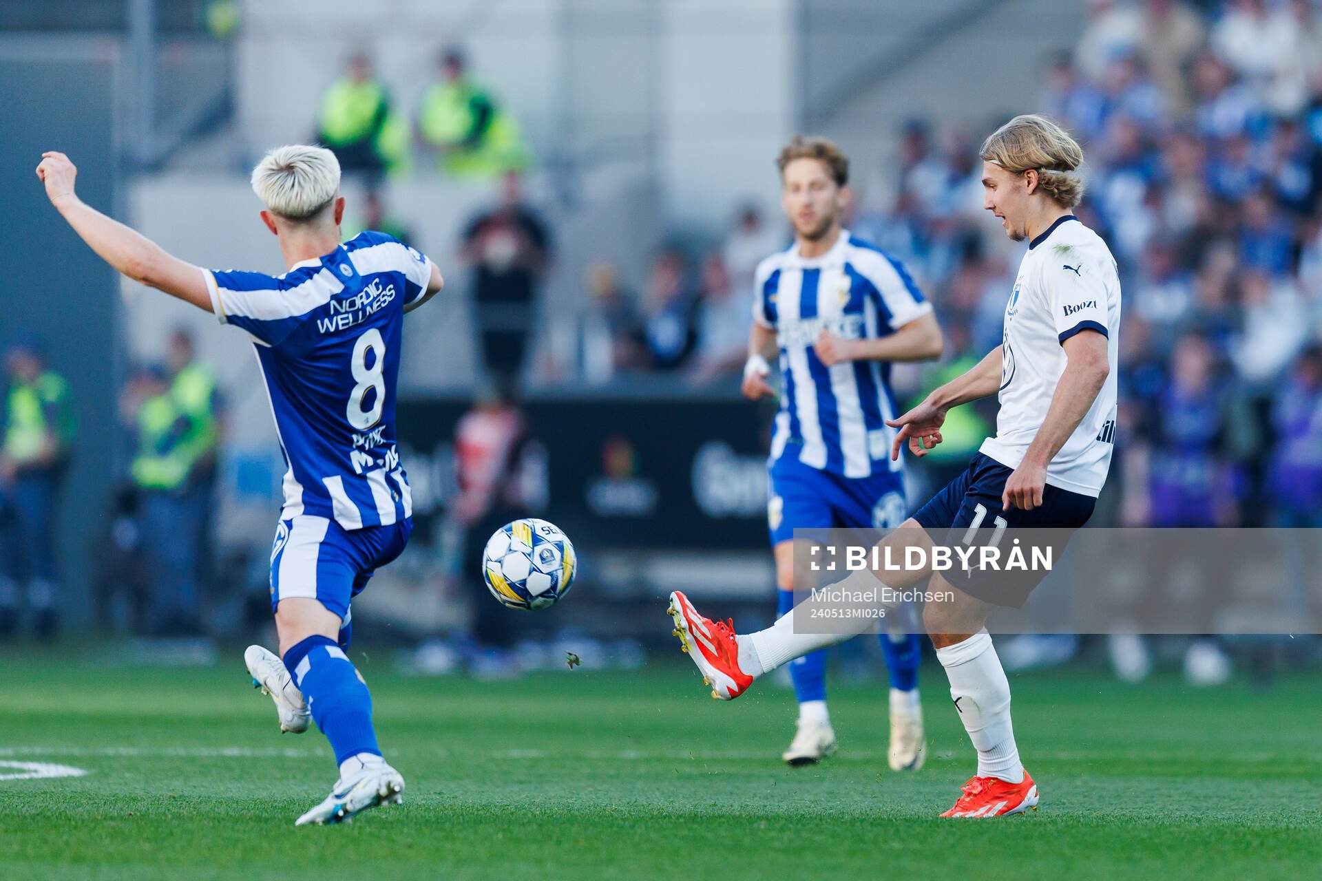 IFK Göteborgs Andreas Pyndt och Malmö FFs Sebastian Nanasi