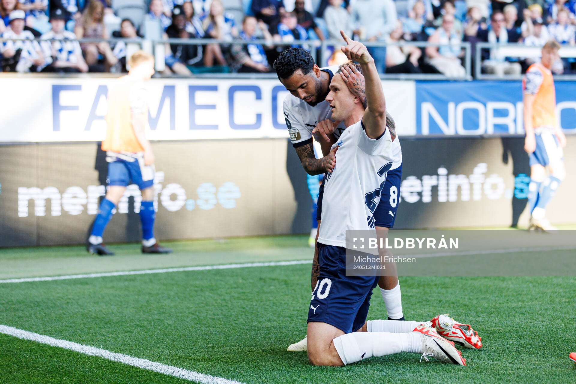 Malmö FFs Erik Botheim jublar