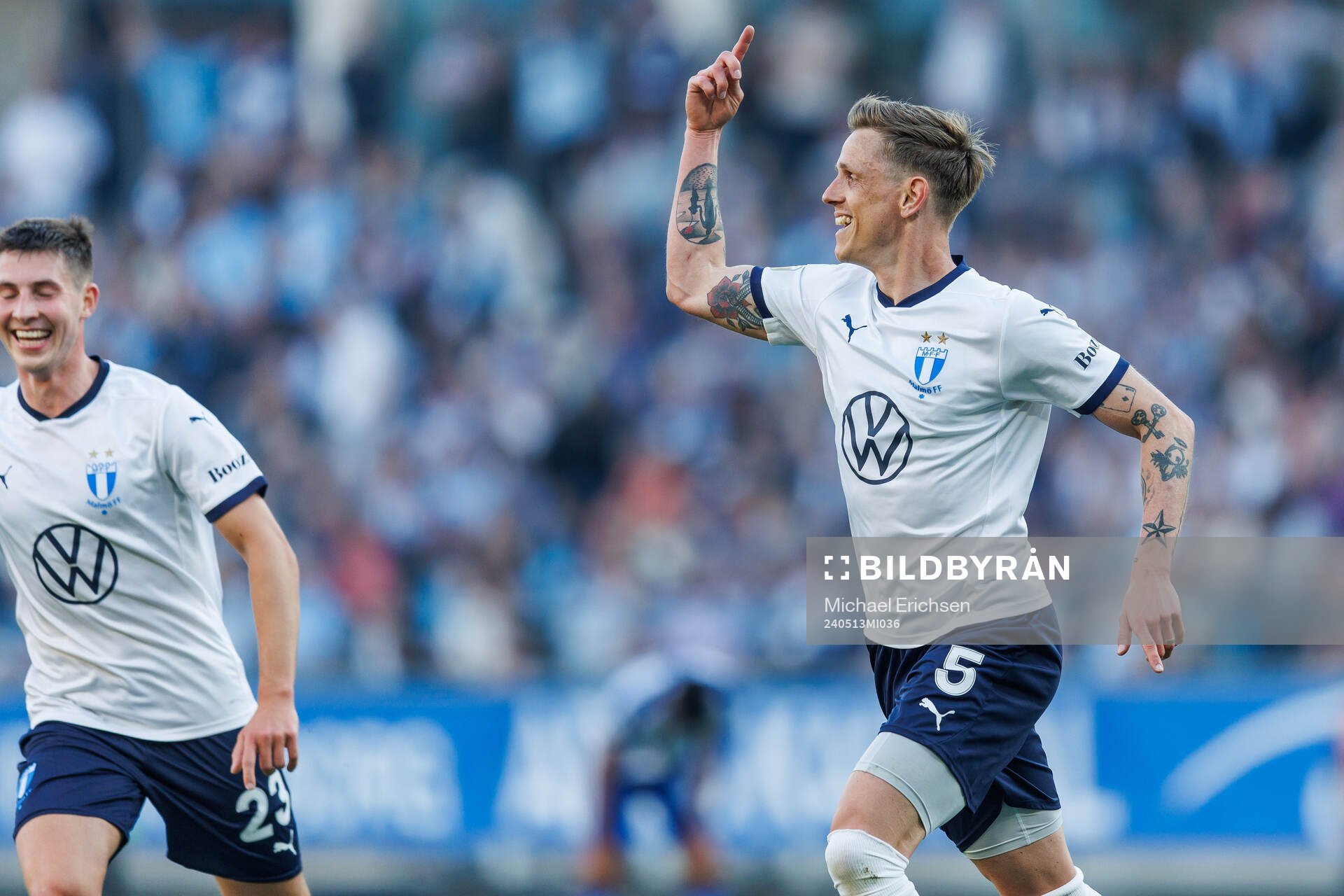 Malmö FFs Søren Rieks jublar
