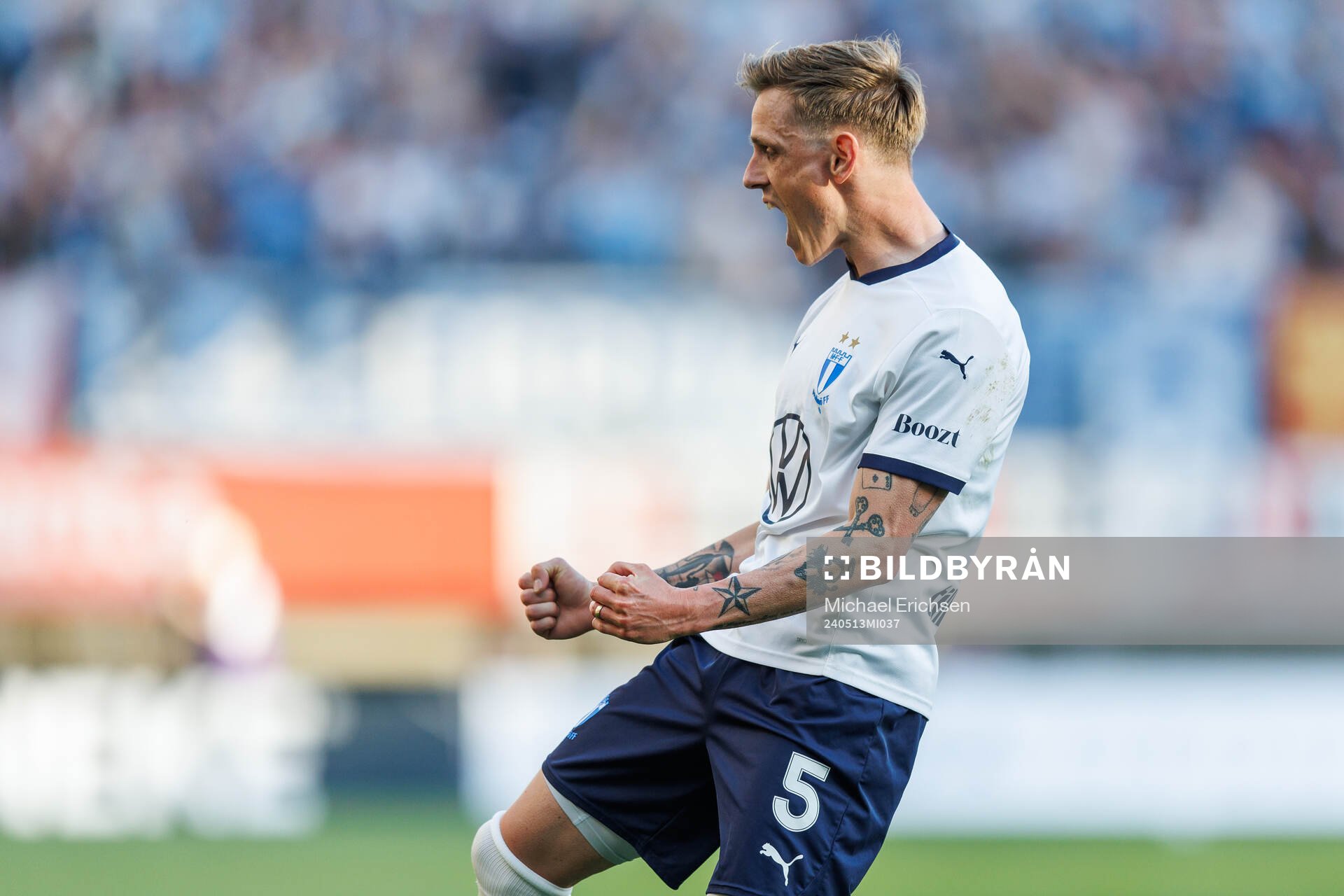 Malmö FFs Søren Rieks jublar