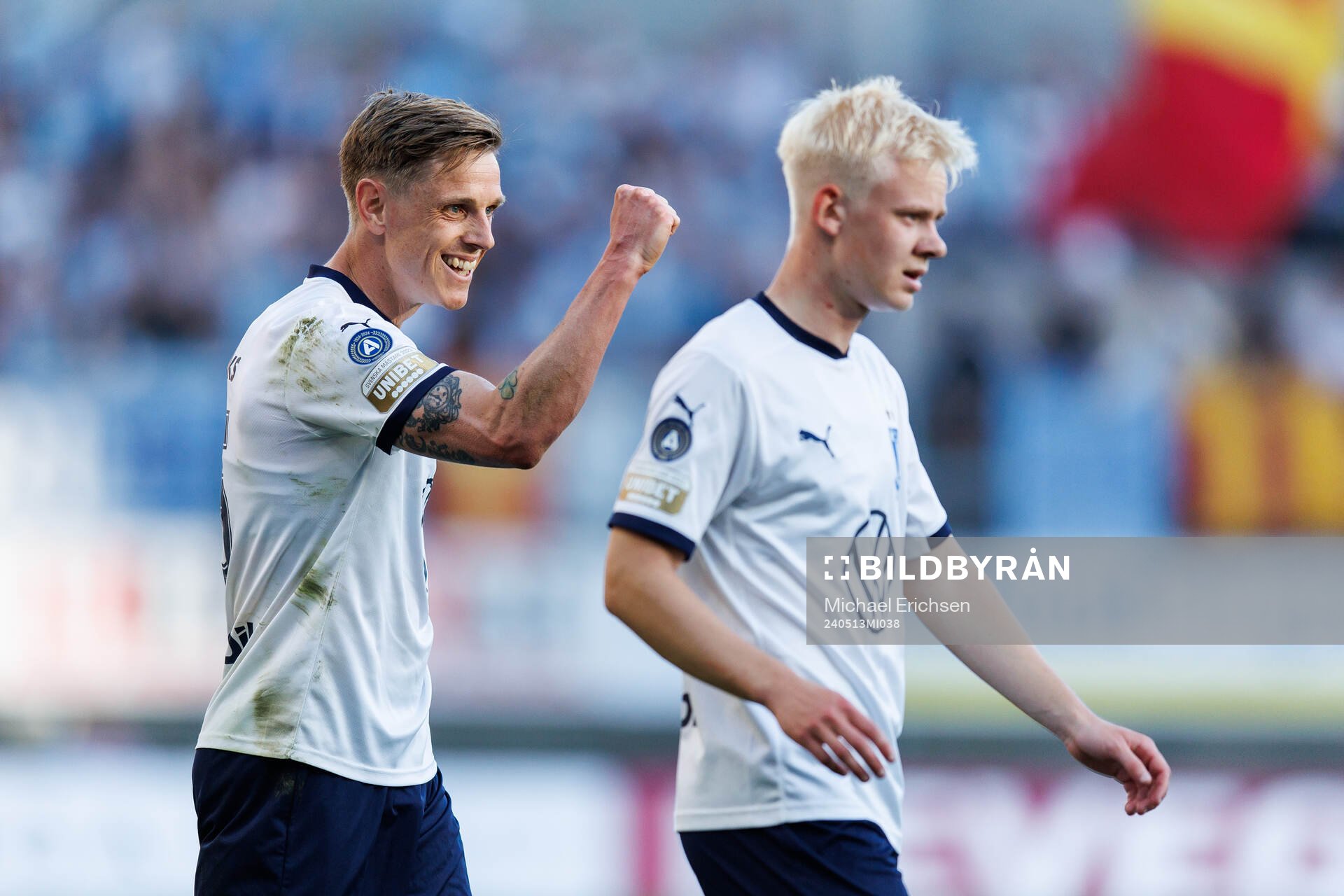 Malmö FFs Søren Rieks jublar