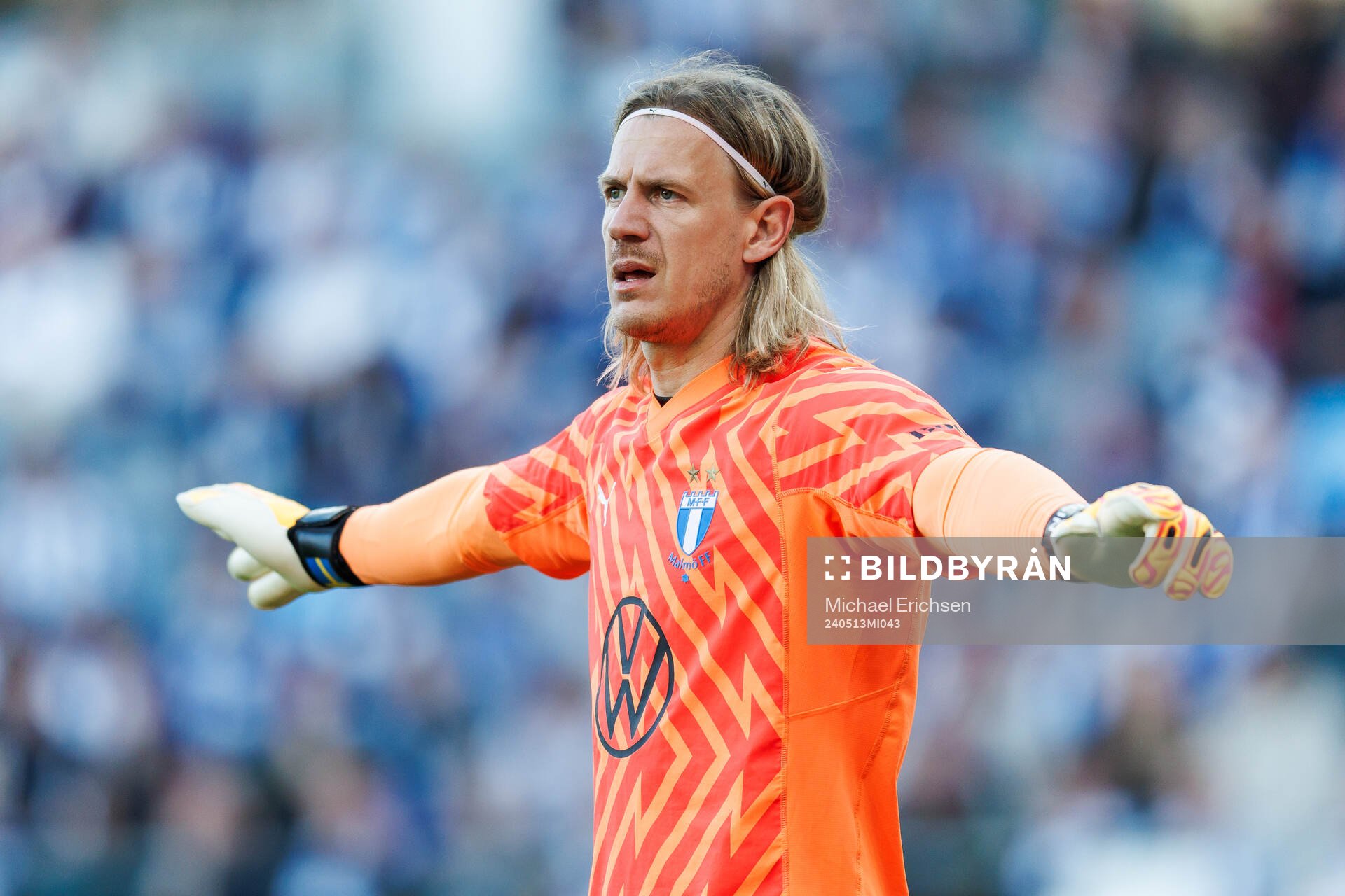 Malmö FFs målvakt Johan Dahlin