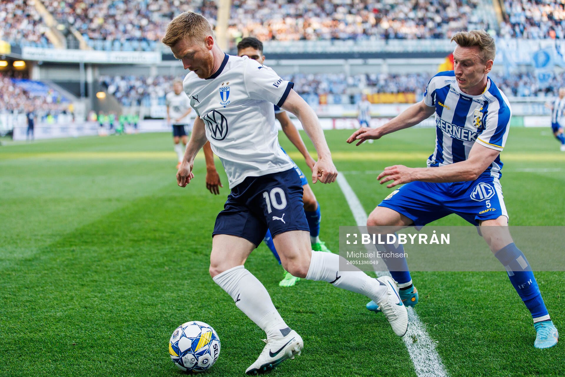 Malmö FFs Anders Christiansen och IFK Göteborgs Sebastian
