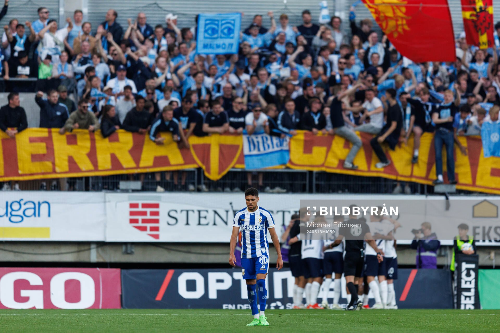 IFK Göteborgs Thomas Santos deppar