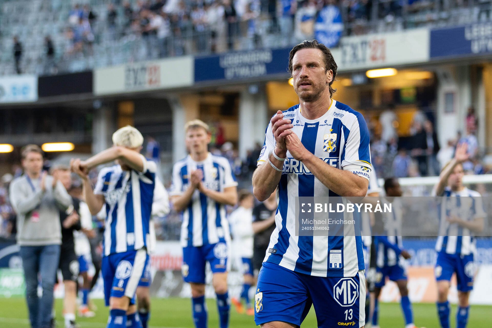 IFK Göteborgs Gustav Svensson deppar