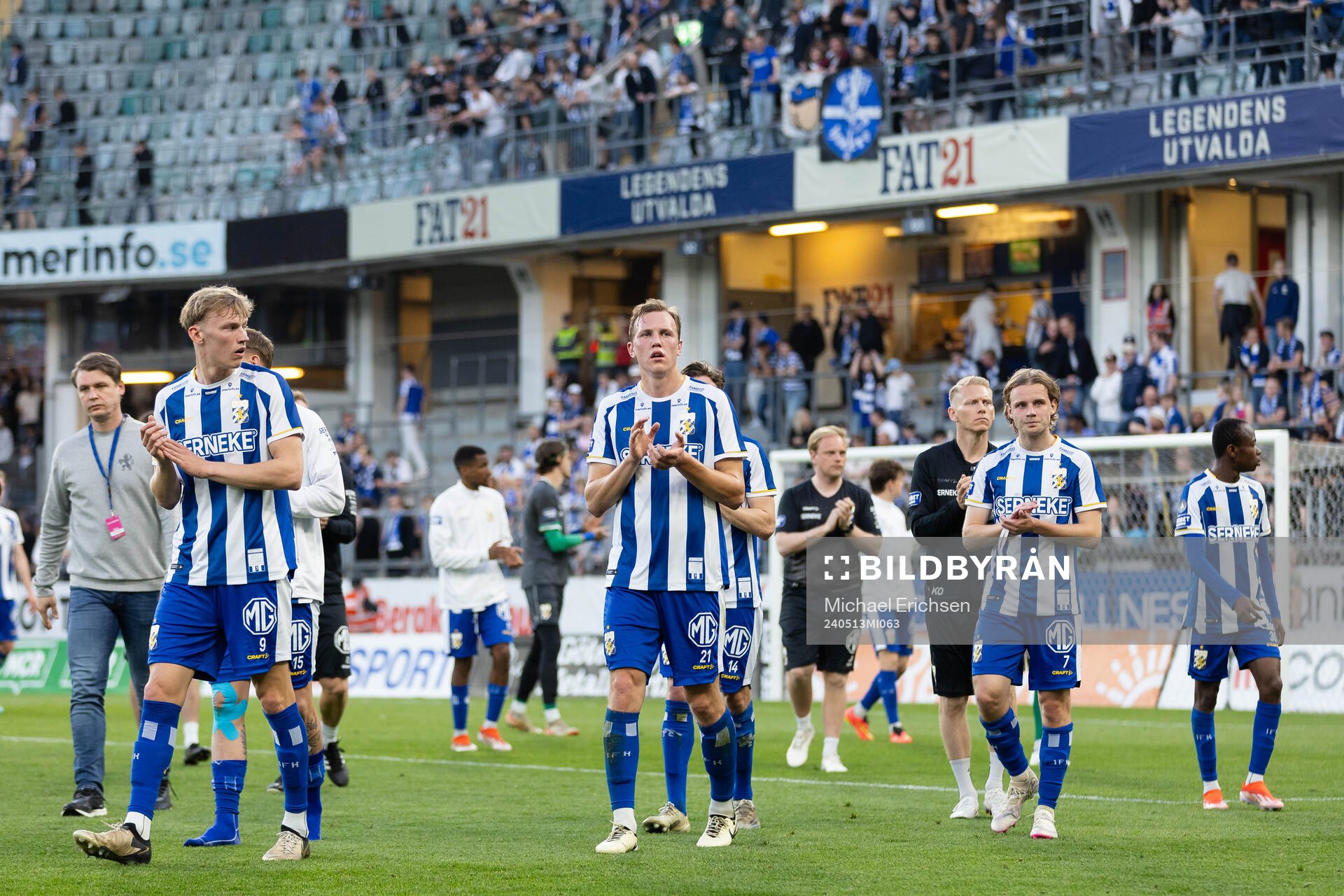 IFK Göteborgs spelare deppar