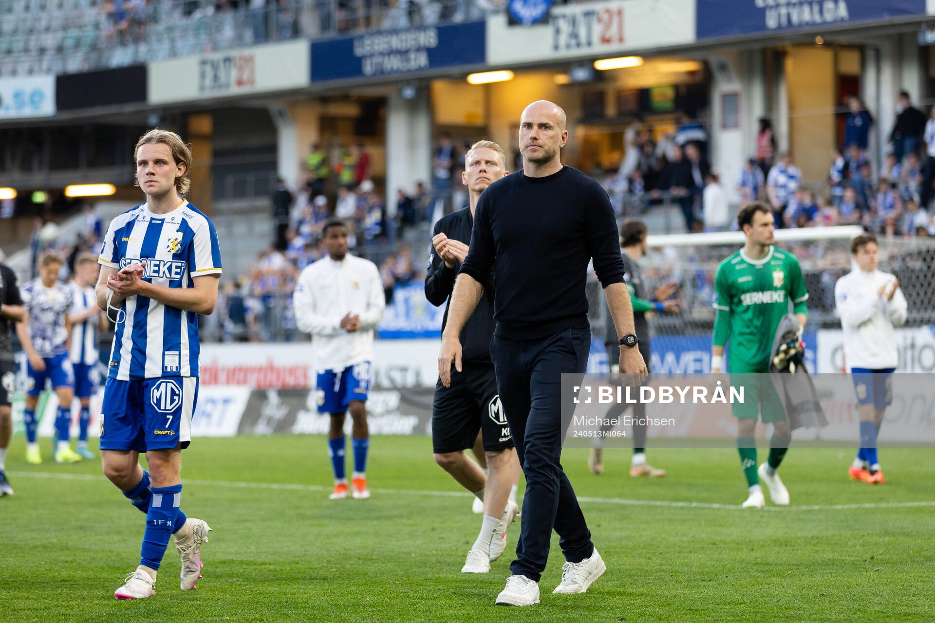IFK Göteborgs tränare Jens Berthel Askou deppar