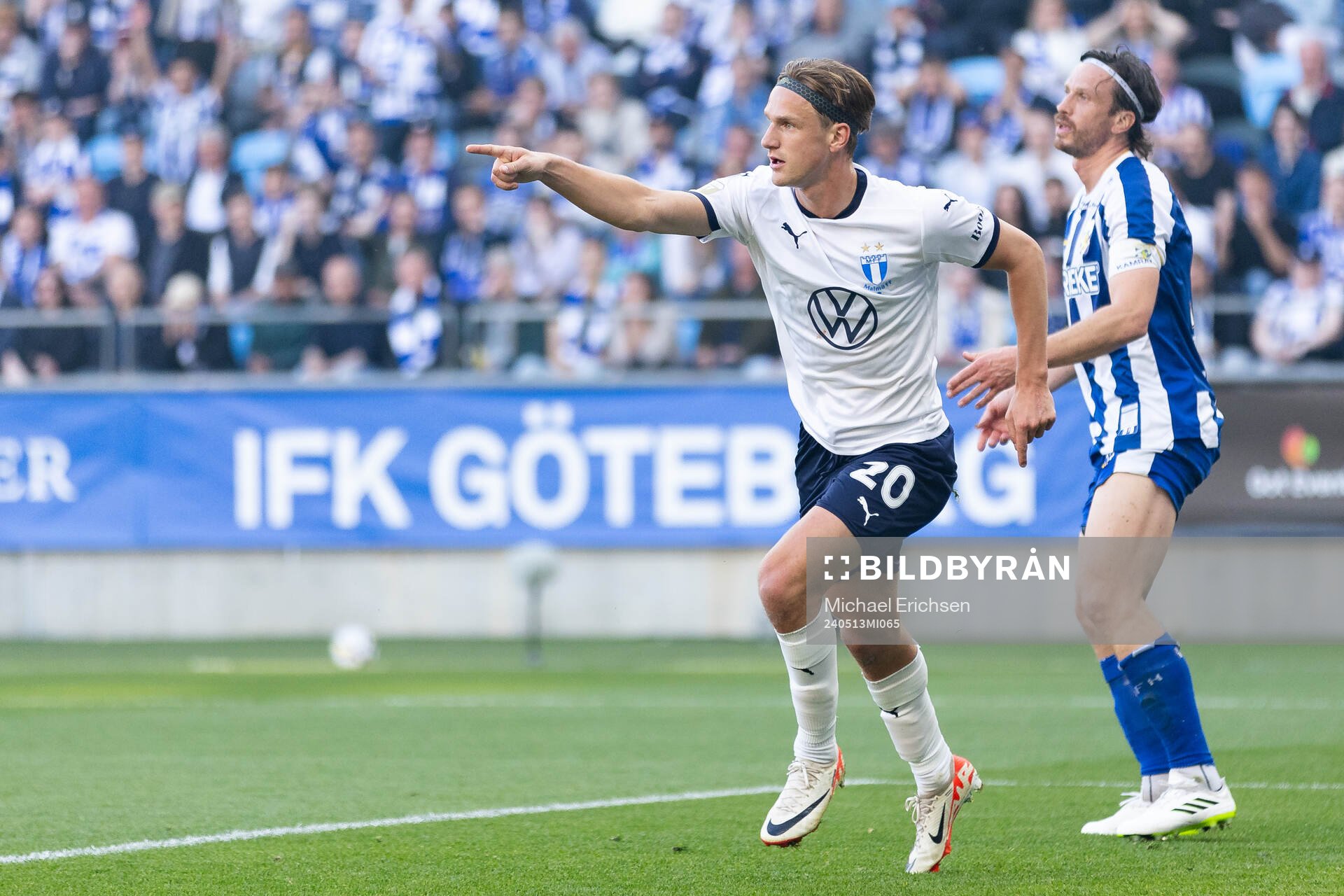 Malmö FFs Erik Botheim jublar