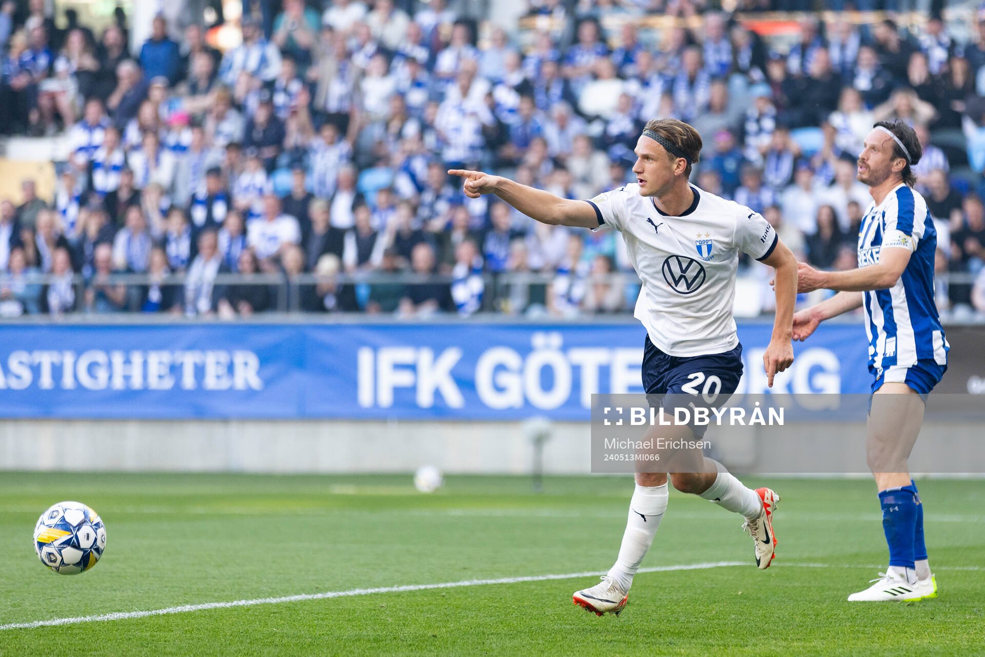 Malmö FFs Erik Botheim jublar