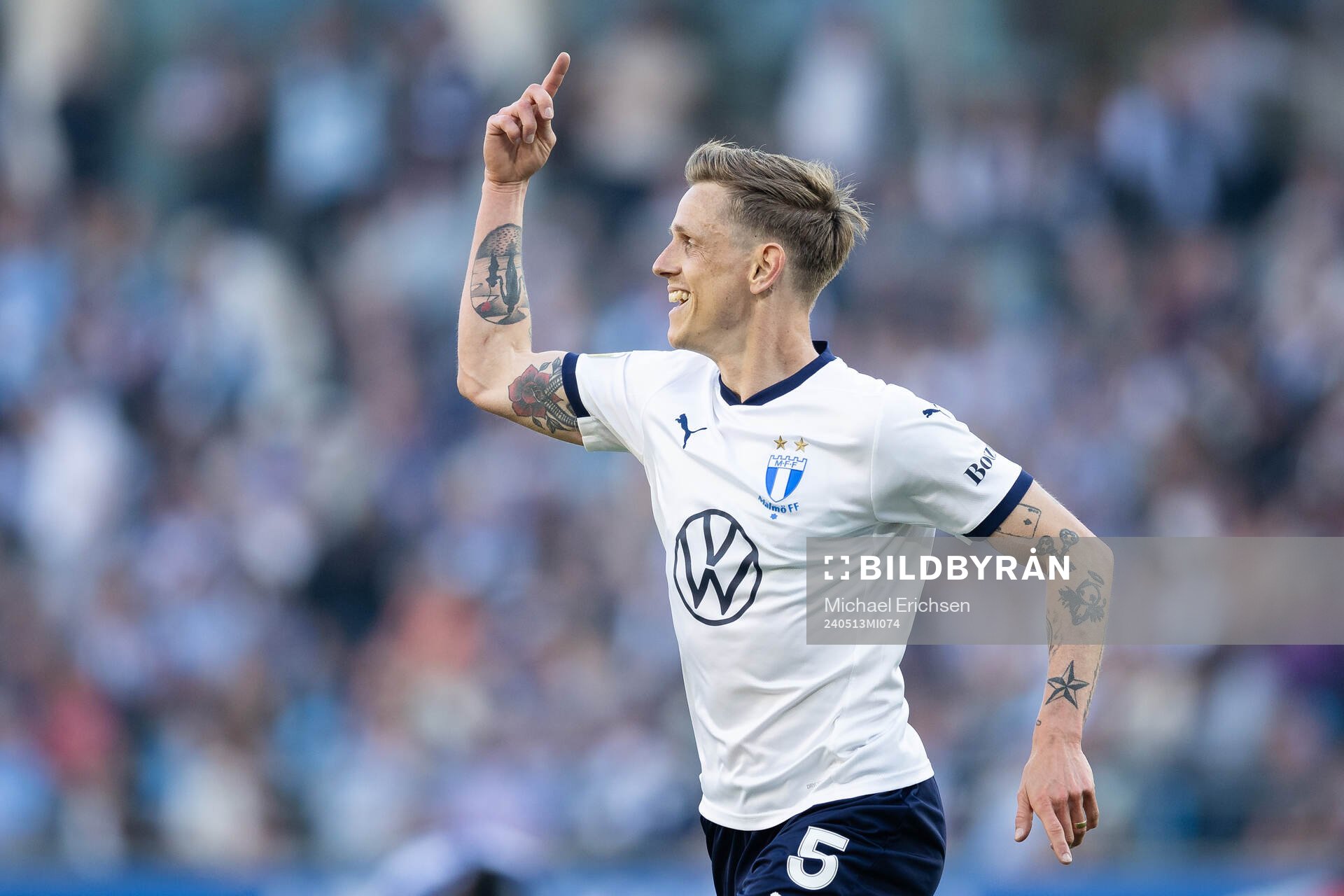 Malmö FFs Søren Rieks jublar