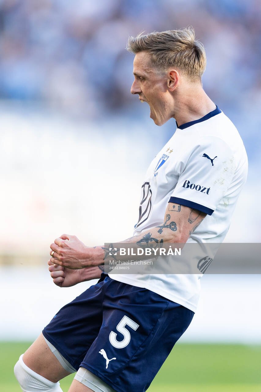 Malmö FFs Søren Rieks jublar