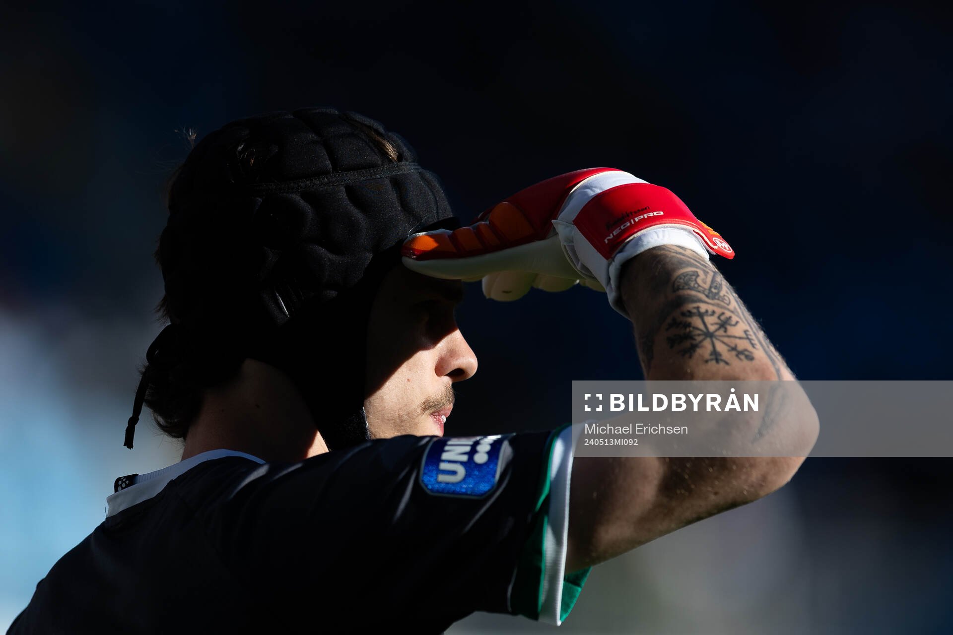 IFK Göteborgs målvakt Adam Benediktsson innan