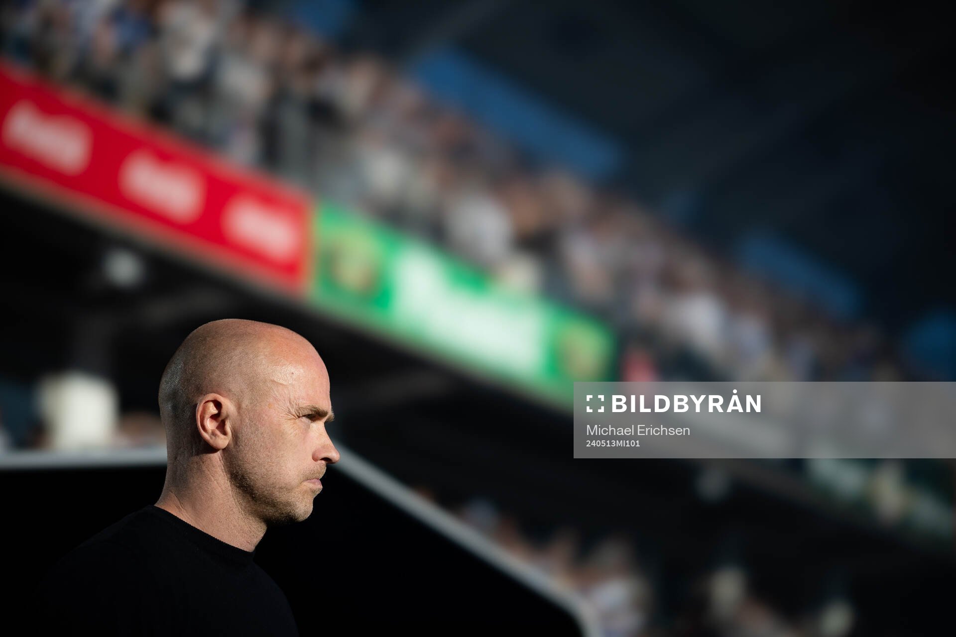 IFK Göteborgs tränare Jens Berthel Askou  fotbollsmatchen