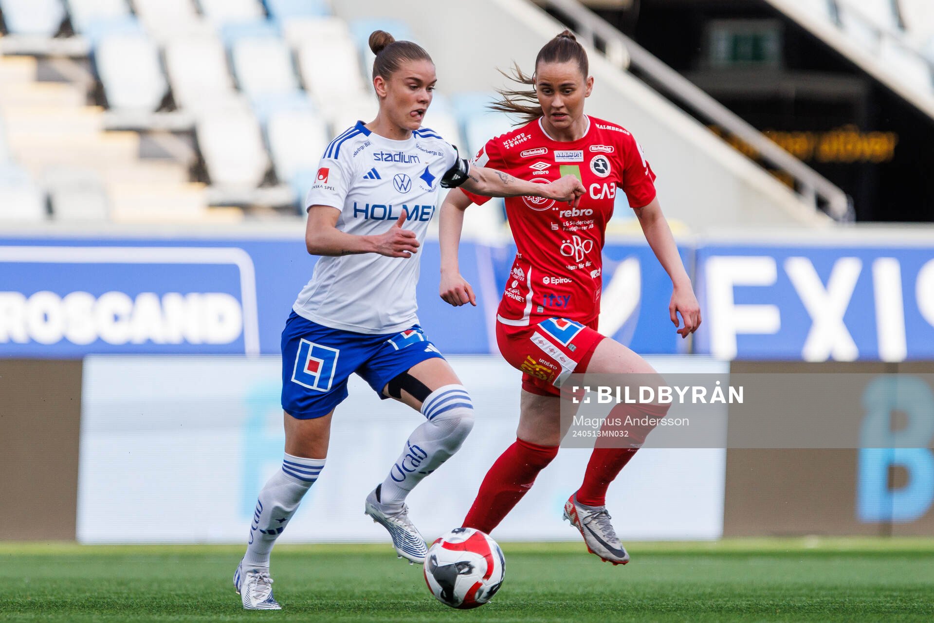 IFK Norrköpings My Cato och KIF Örebros Katla Maria