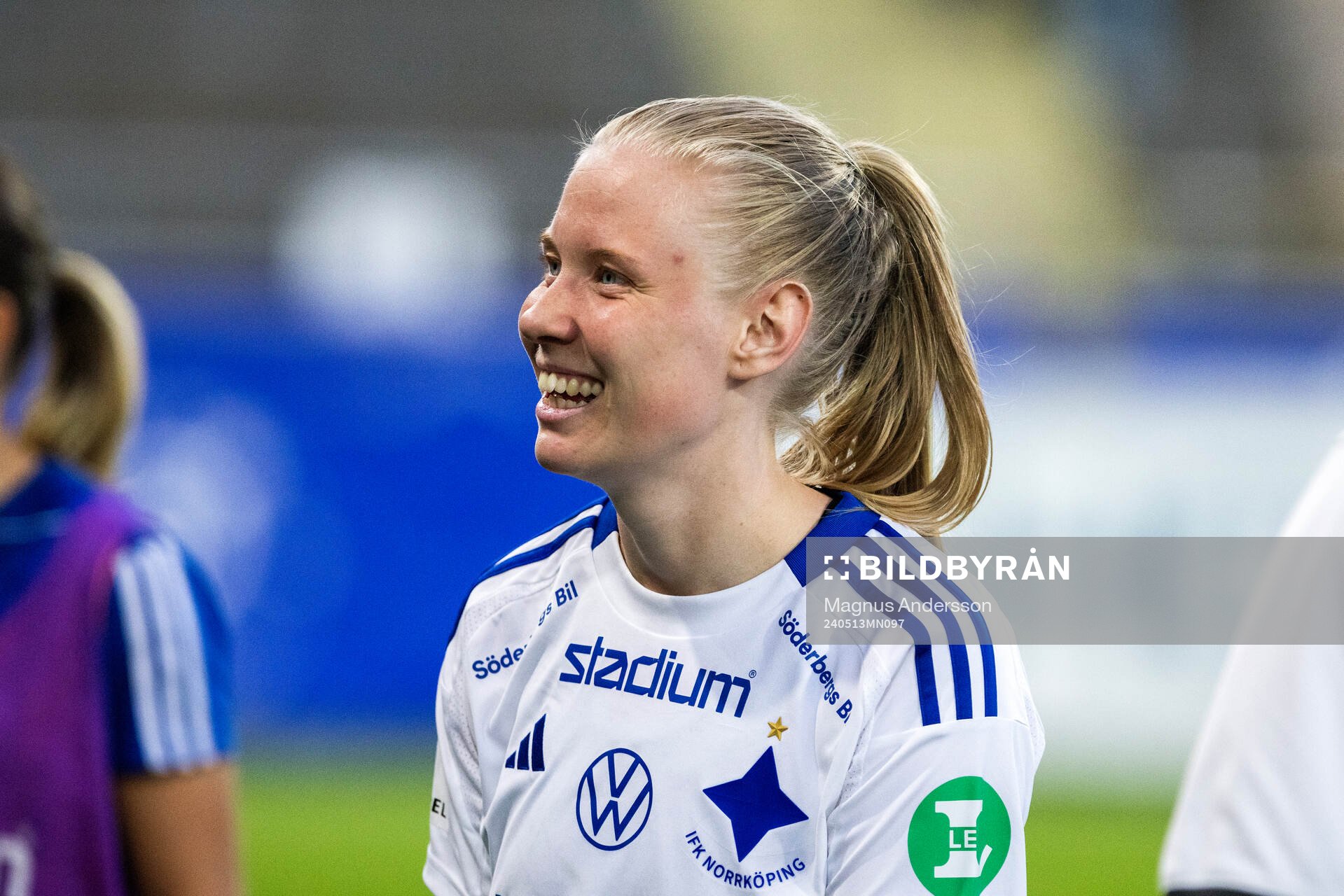 IFK Norrköpings Elin Rombing jublar