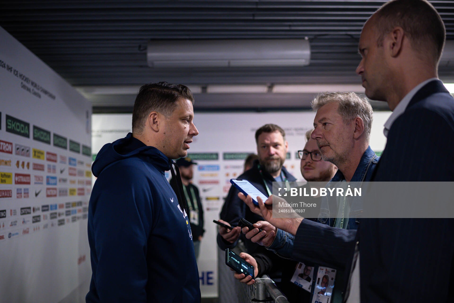 Assistant coach Josef Boumedienne of Sweden