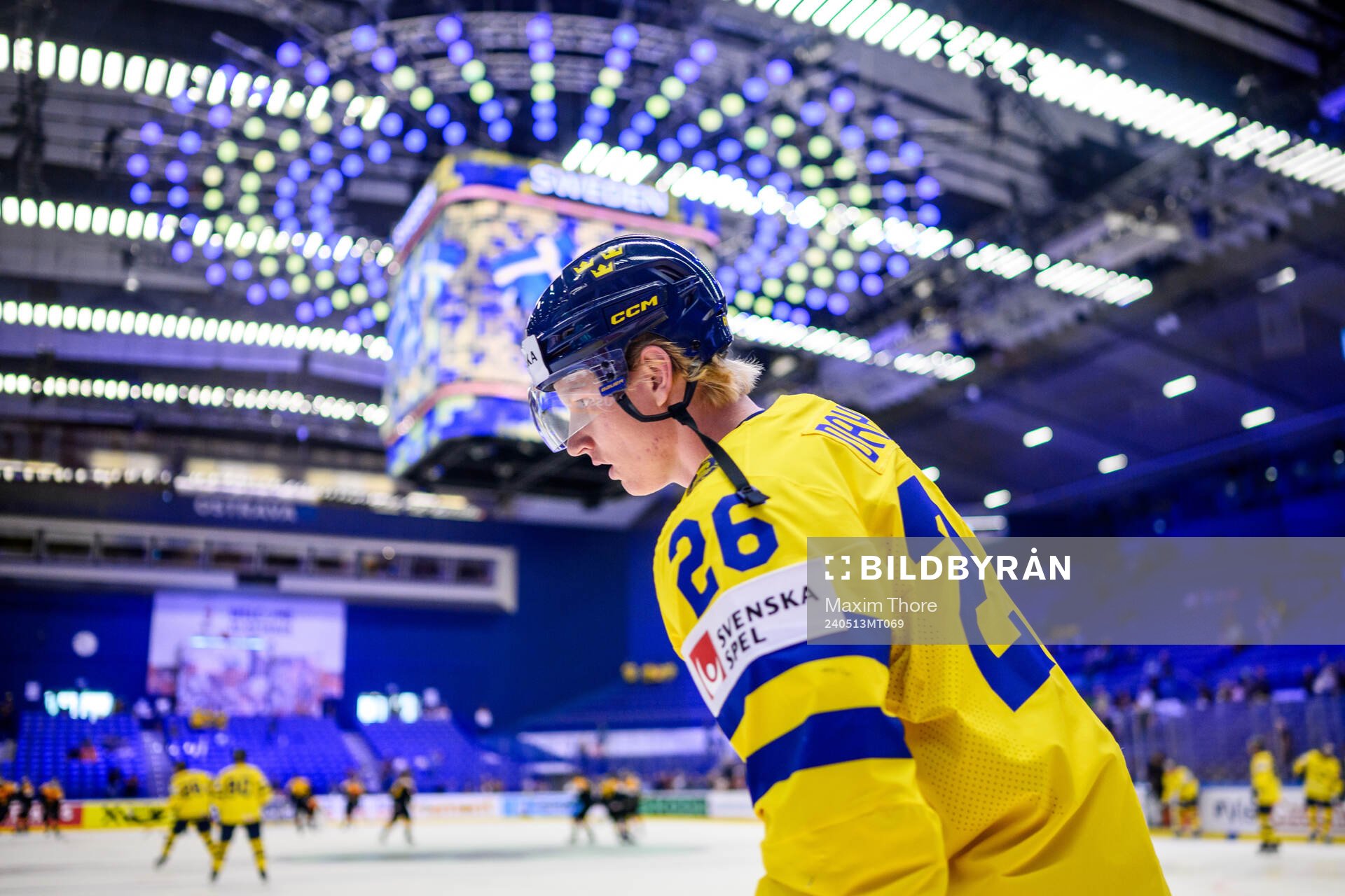 Rasmus Dahlin of Sweden