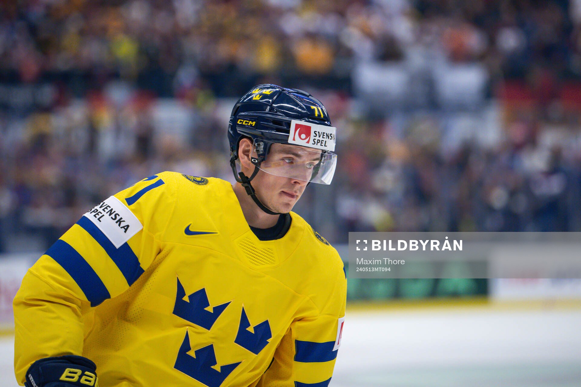 Victor Olofsson of Sweden