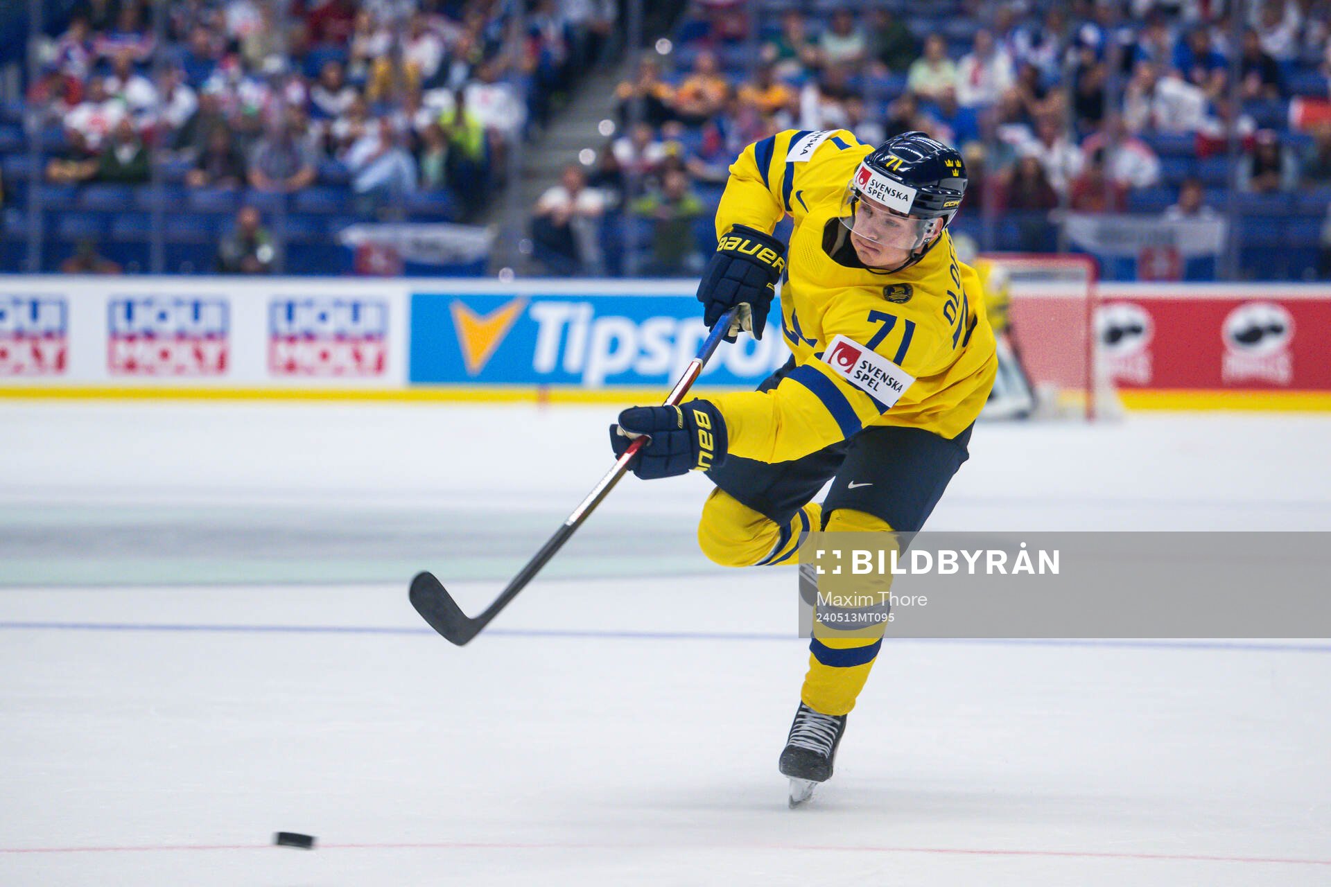 Victor Olofsson of Sweden