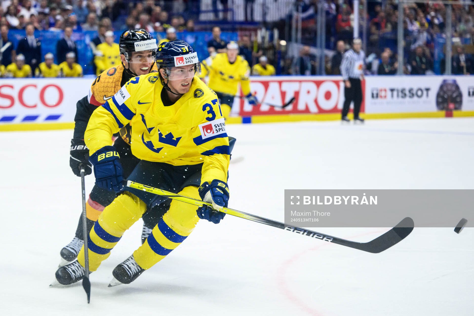 Isac Lundeström of Sweden