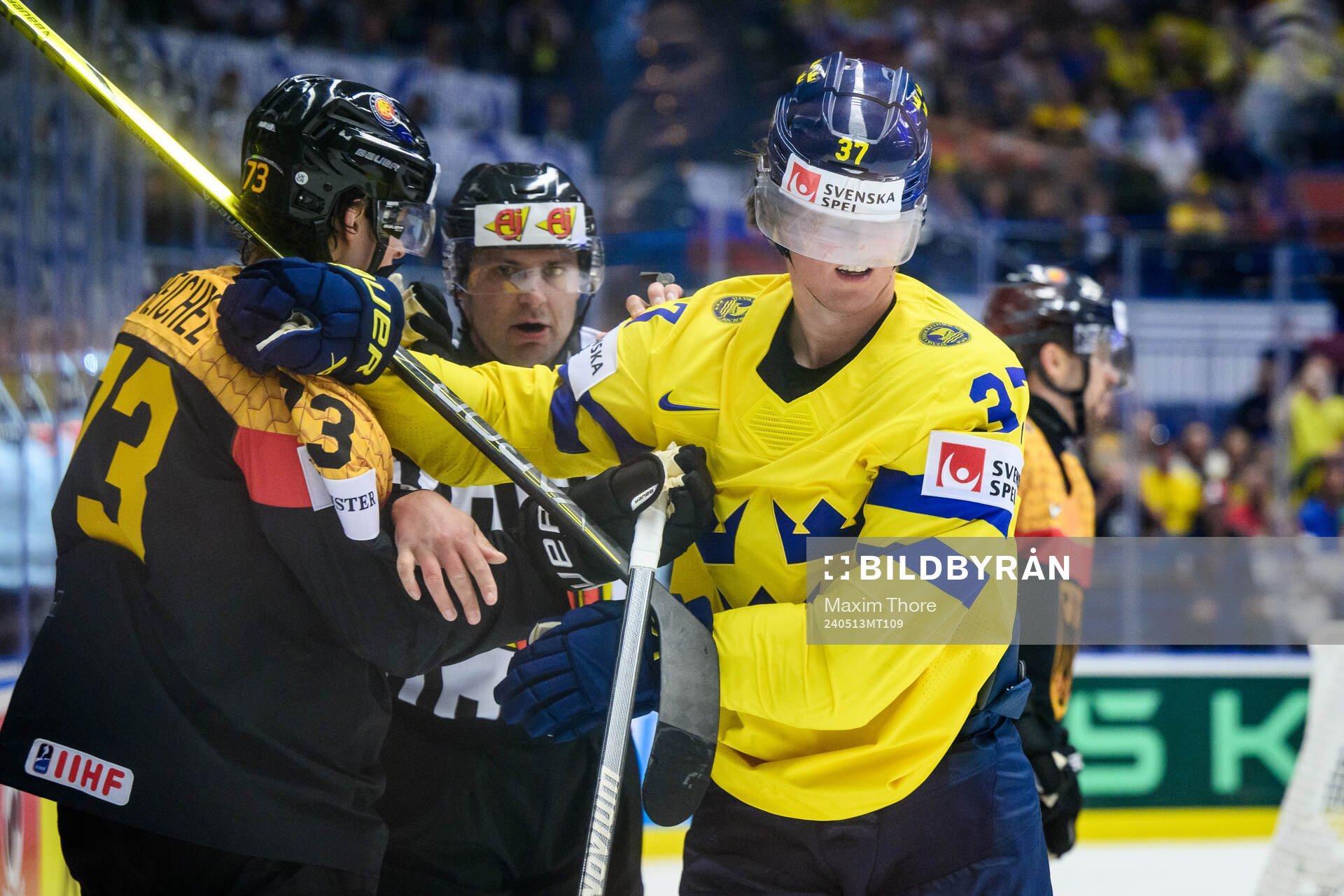 Isac Lundeström of Sweden