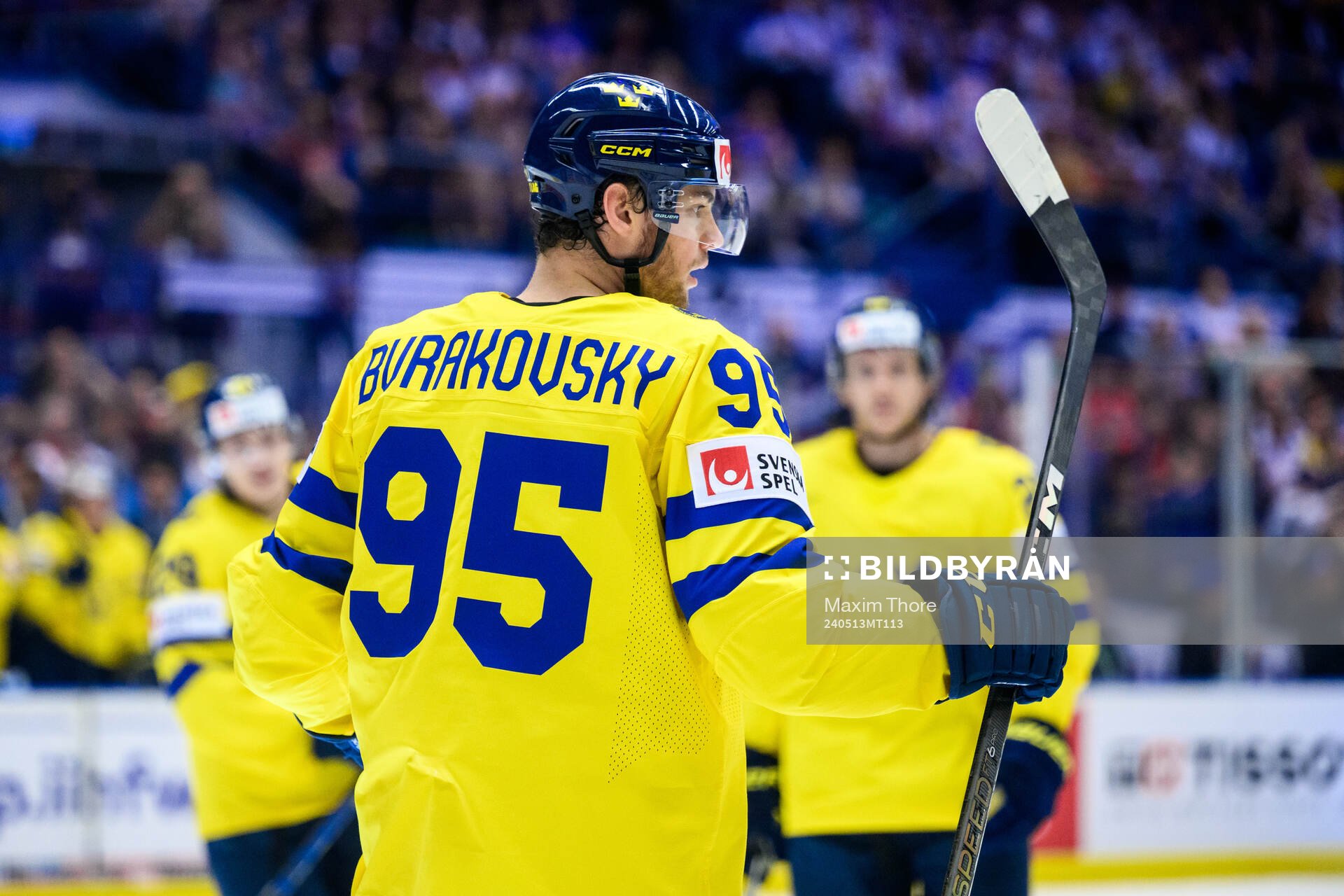 André Burakovsky of Sweden