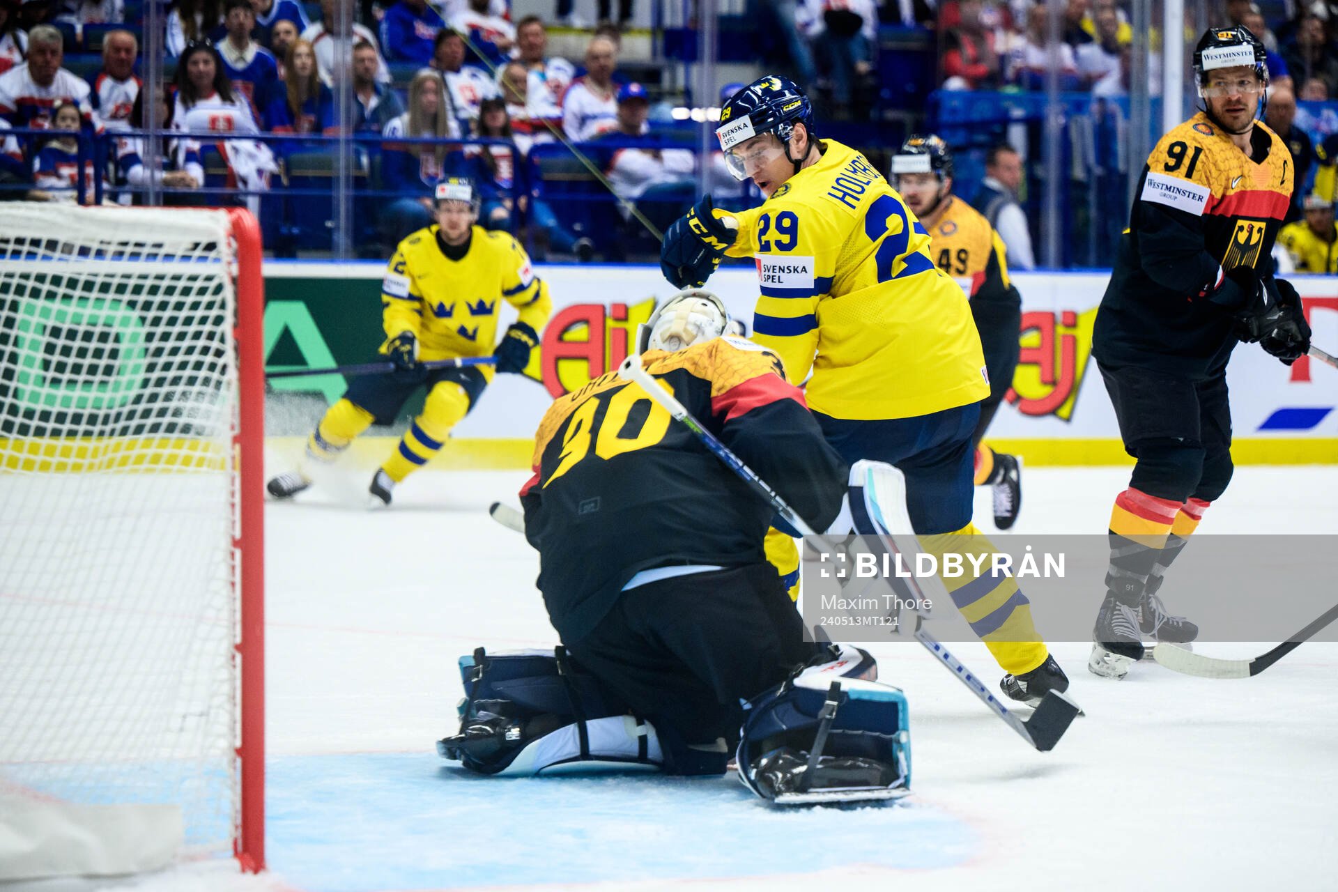 Pontus Holmberg of Sweden