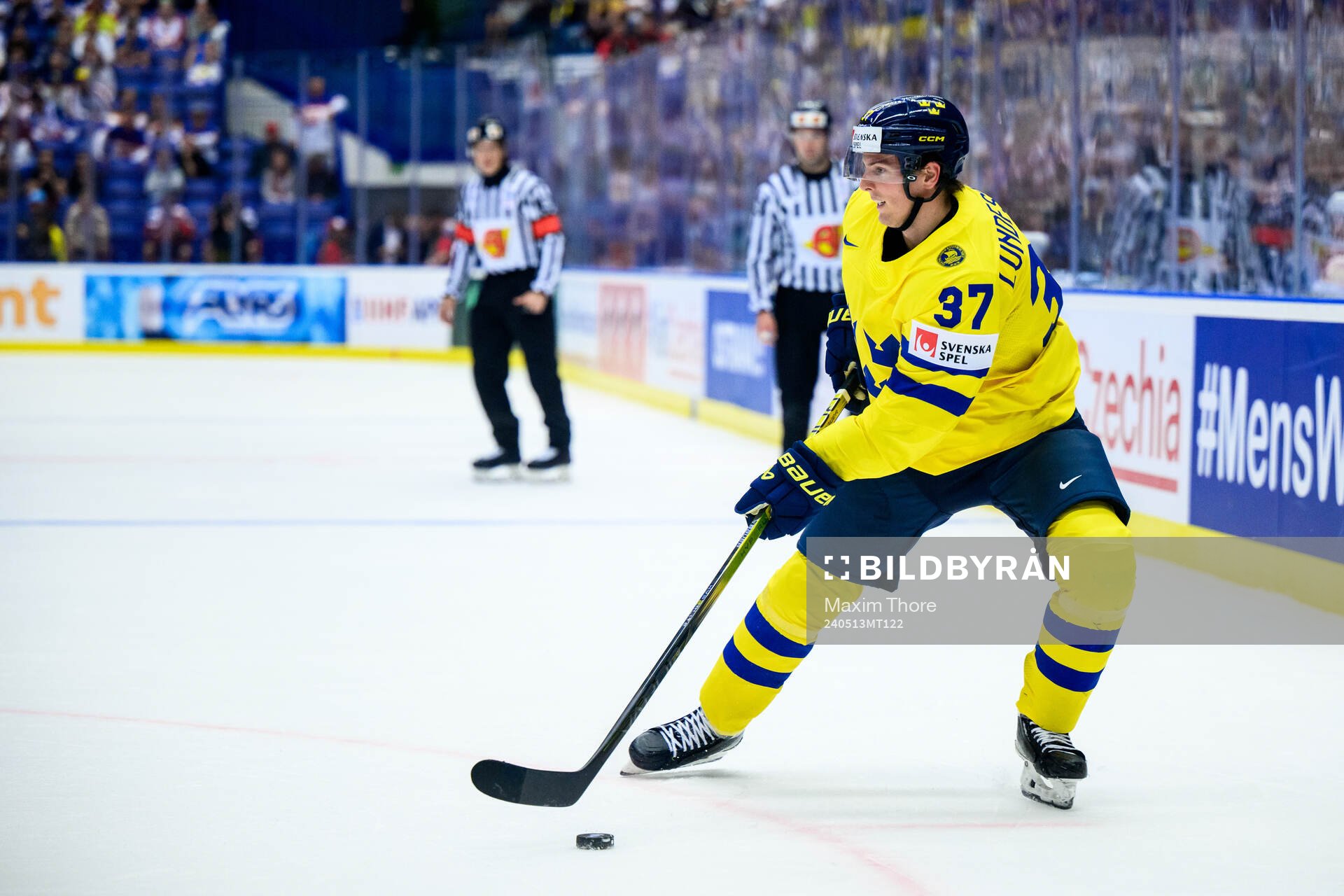 Isac Lundeström of Sweden