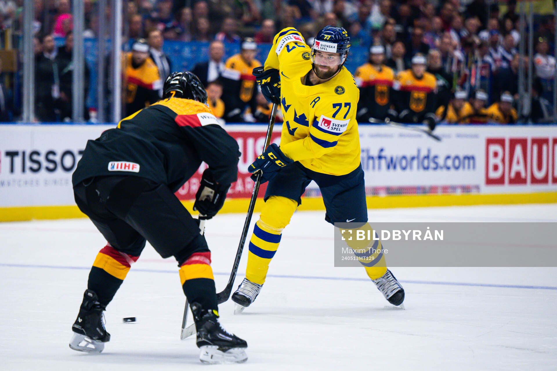Victor Hedman of Sweden