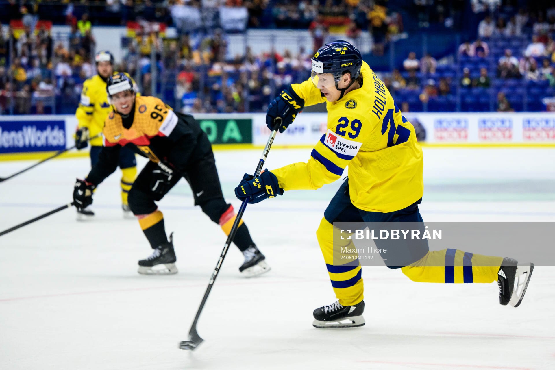 Pontus Holmberg of Sweden