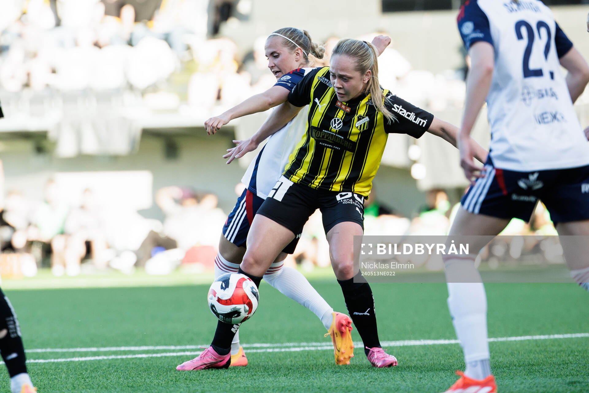 Häcken och FC Rosengårds Ria Noora Minerva Öling