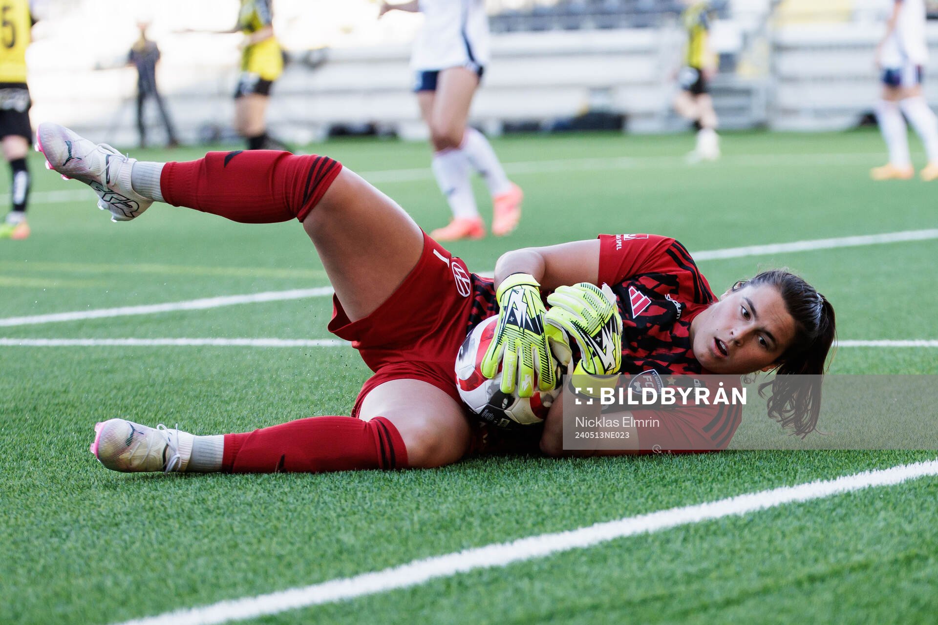 FC Rosengårds målvakt Eartha Cumings